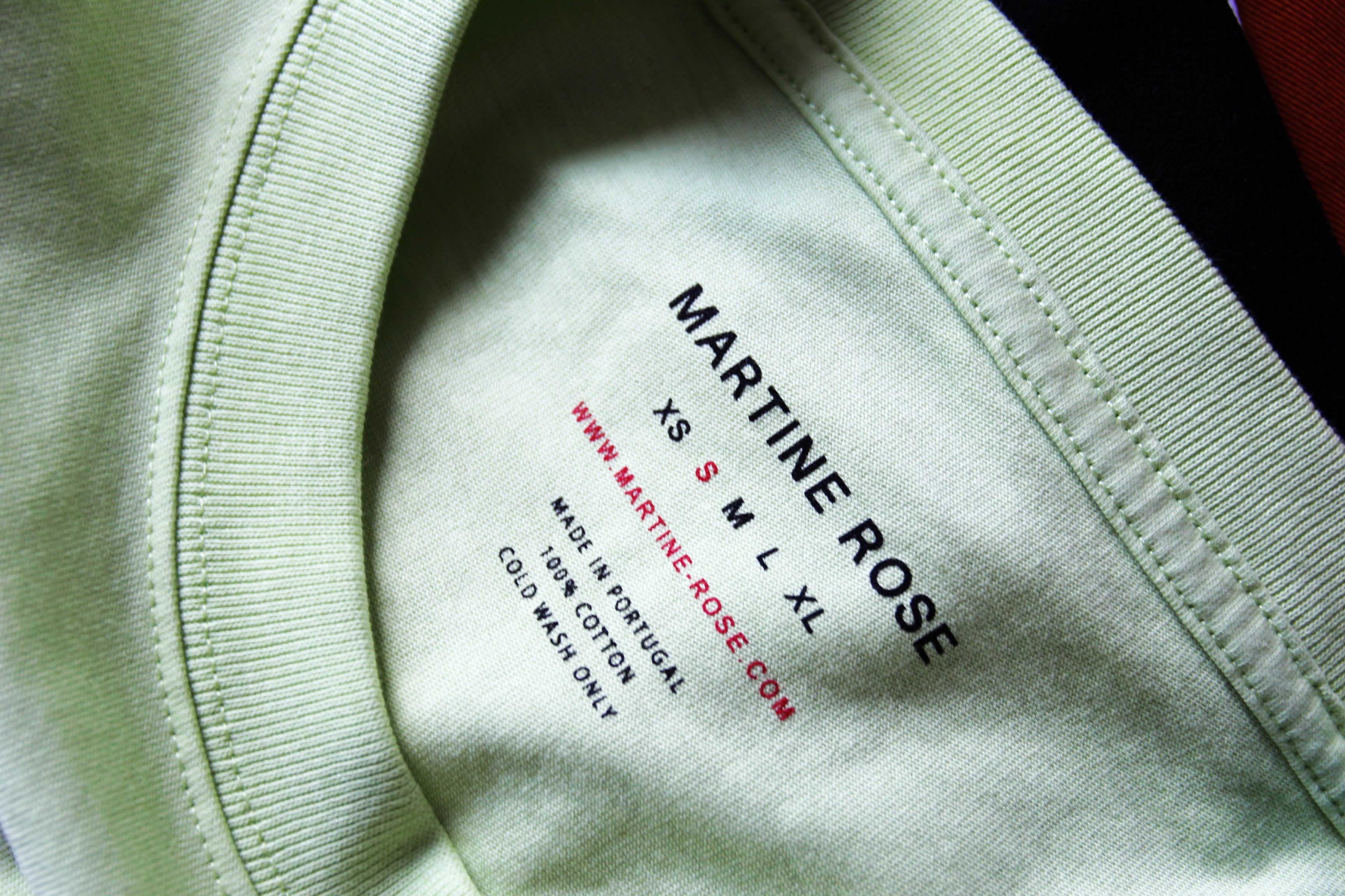 Martine Rose BNWT SS21 MARTINE ROSE WARUNG TEE LONG SLEEVE TSHIRT S Size US S / EU 44-46 / 1 - 10 Thumbnail