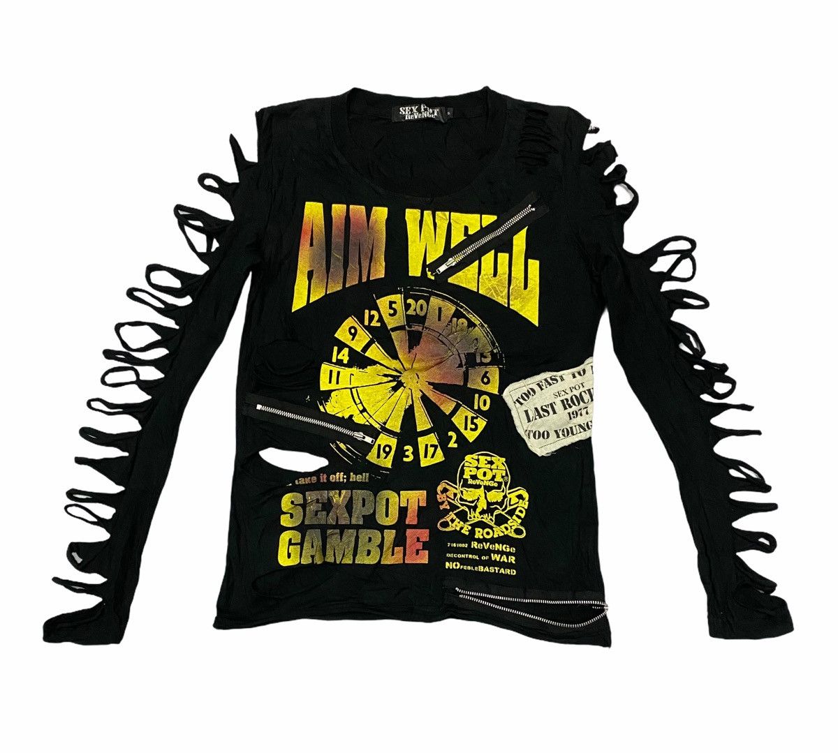 Japanese Brand × Seditionaries Distressed Seditionaries Sex Pot Revenge Punk Tee Size US XS / EU 42 / 0 - 1 Thumbnail