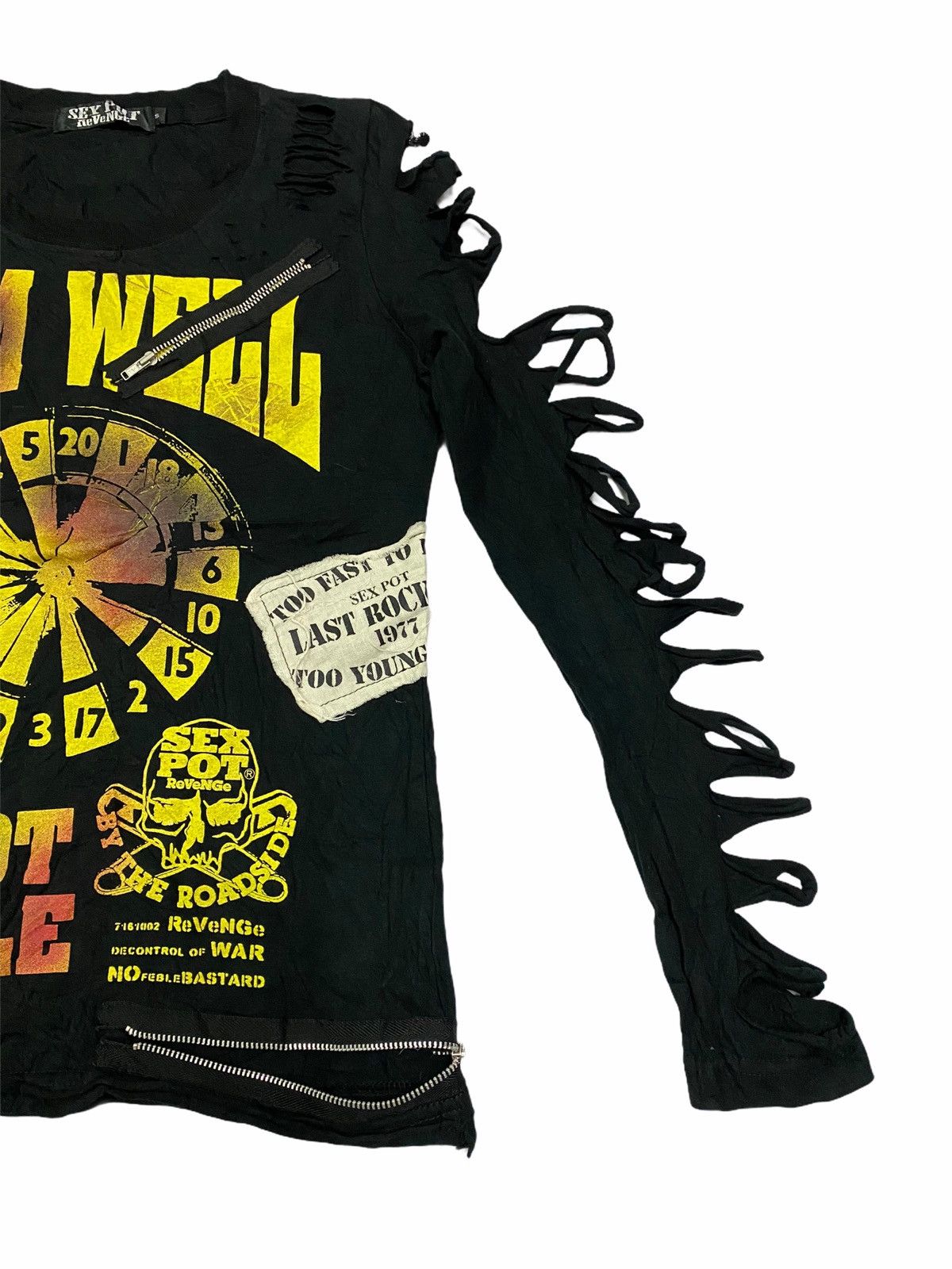 Japanese Brand × Seditionaries Distressed Seditionaries Sex Pot Revenge Punk Tee Size US XS / EU 42 / 0 - 2 Thumbnail