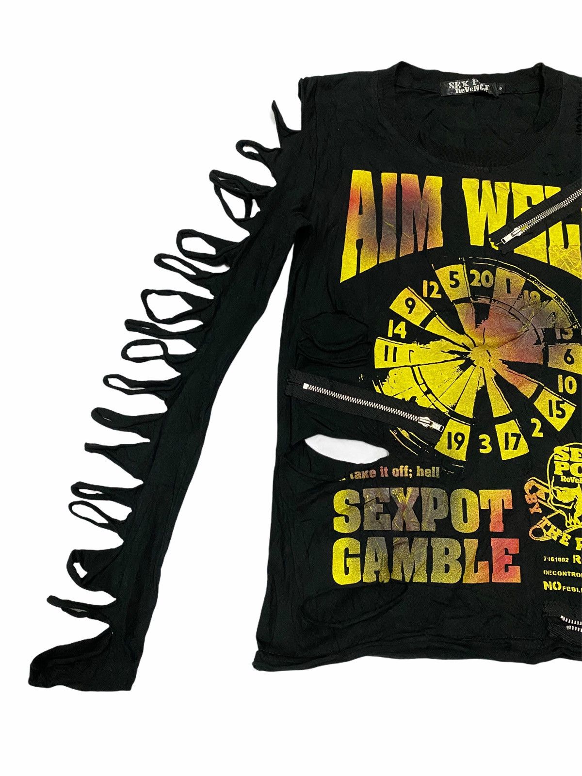 Japanese Brand × Seditionaries Distressed Seditionaries Sex Pot Revenge Punk Tee Size US XS / EU 42 / 0 - 3 Thumbnail