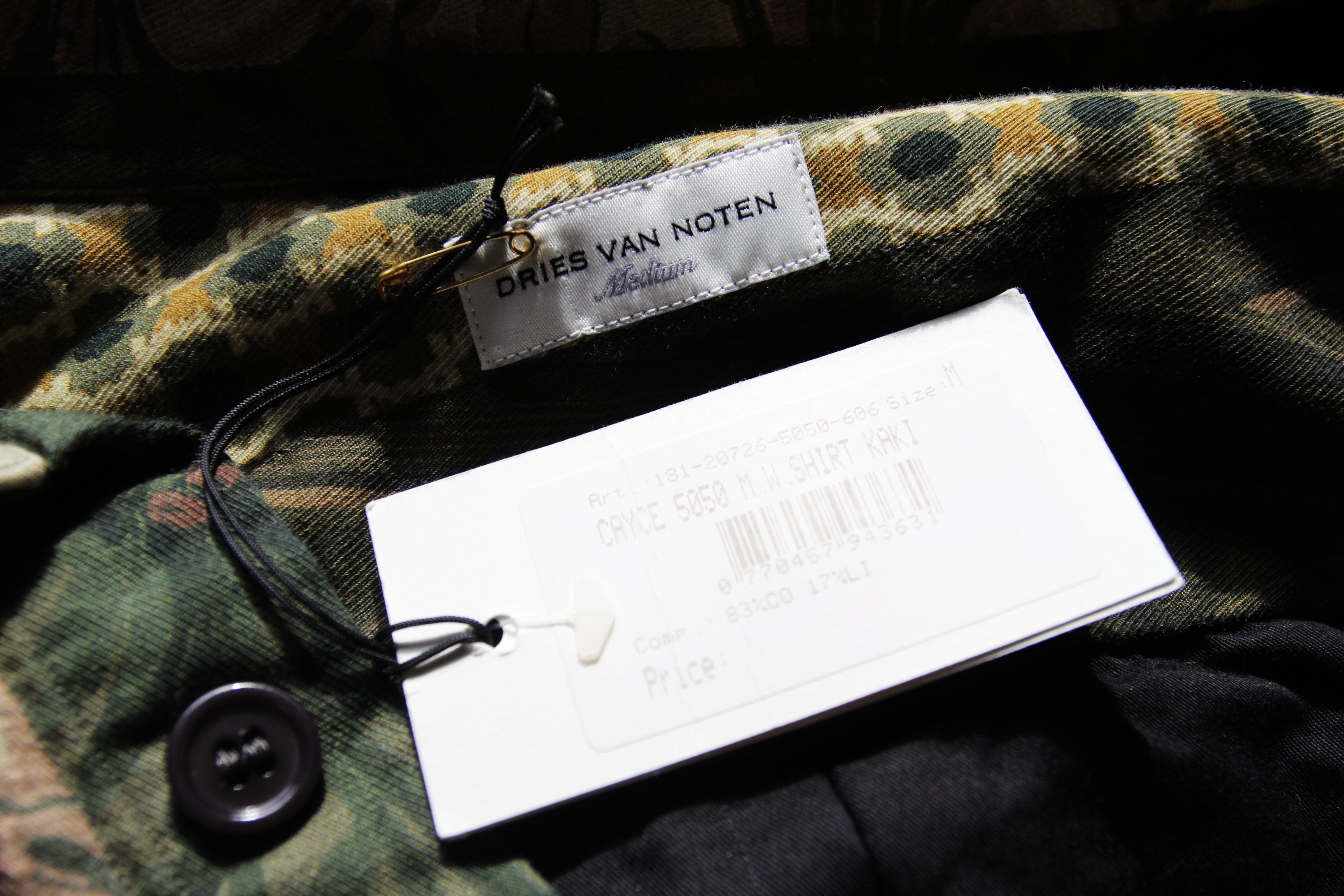Dries Van Noten SS18 DRIES VAN NOTEN CAYCE PATCHWORK PRINT SHIRT JACKET M Size US M / EU 48-50 / 2 - 13 Thumbnail