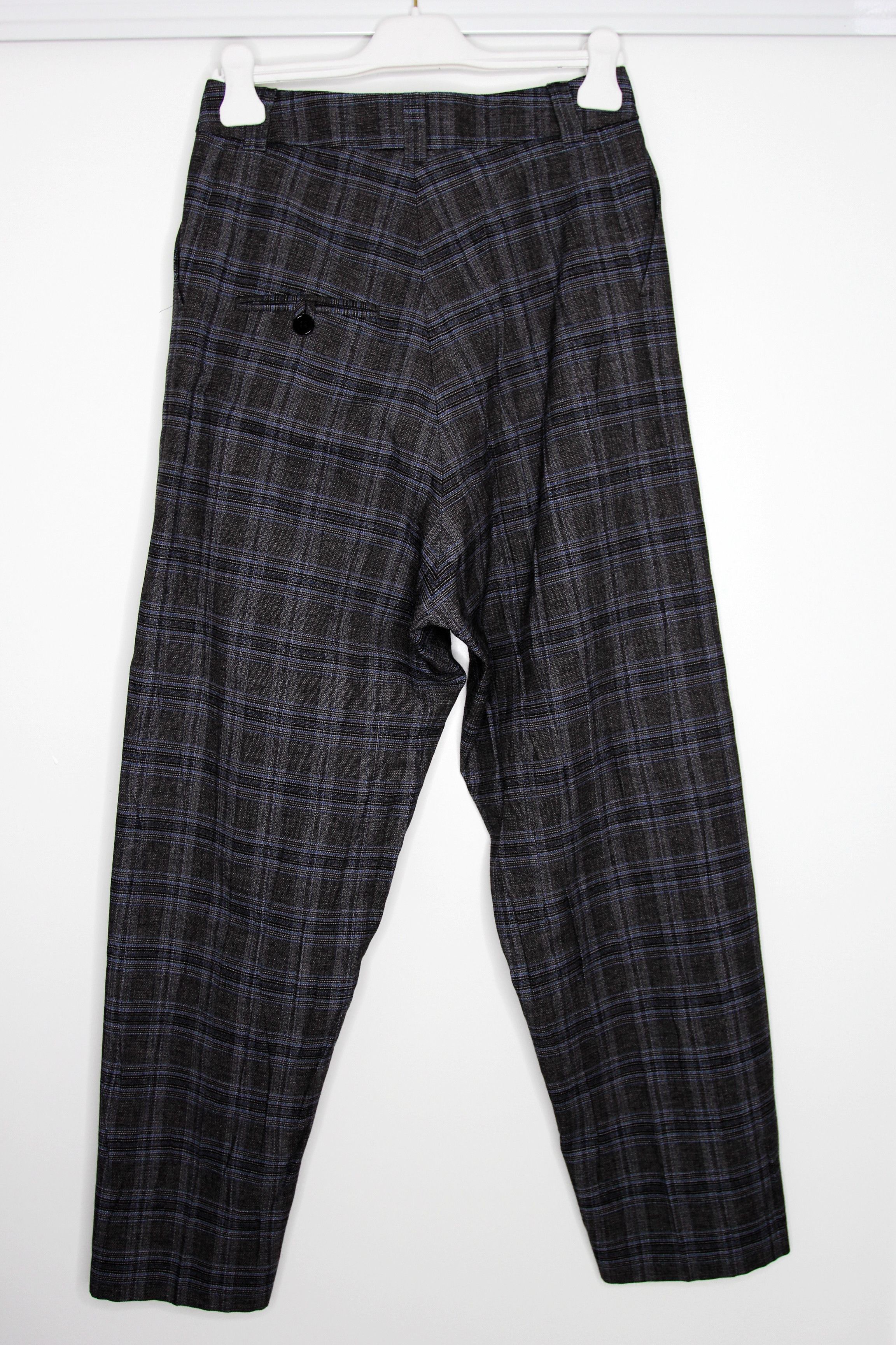 Vetements BNWT AW17 VETEMENTS CHECKED HIGH WAIST PANTS XS Size US 30 / EU 46 - 3 Thumbnail