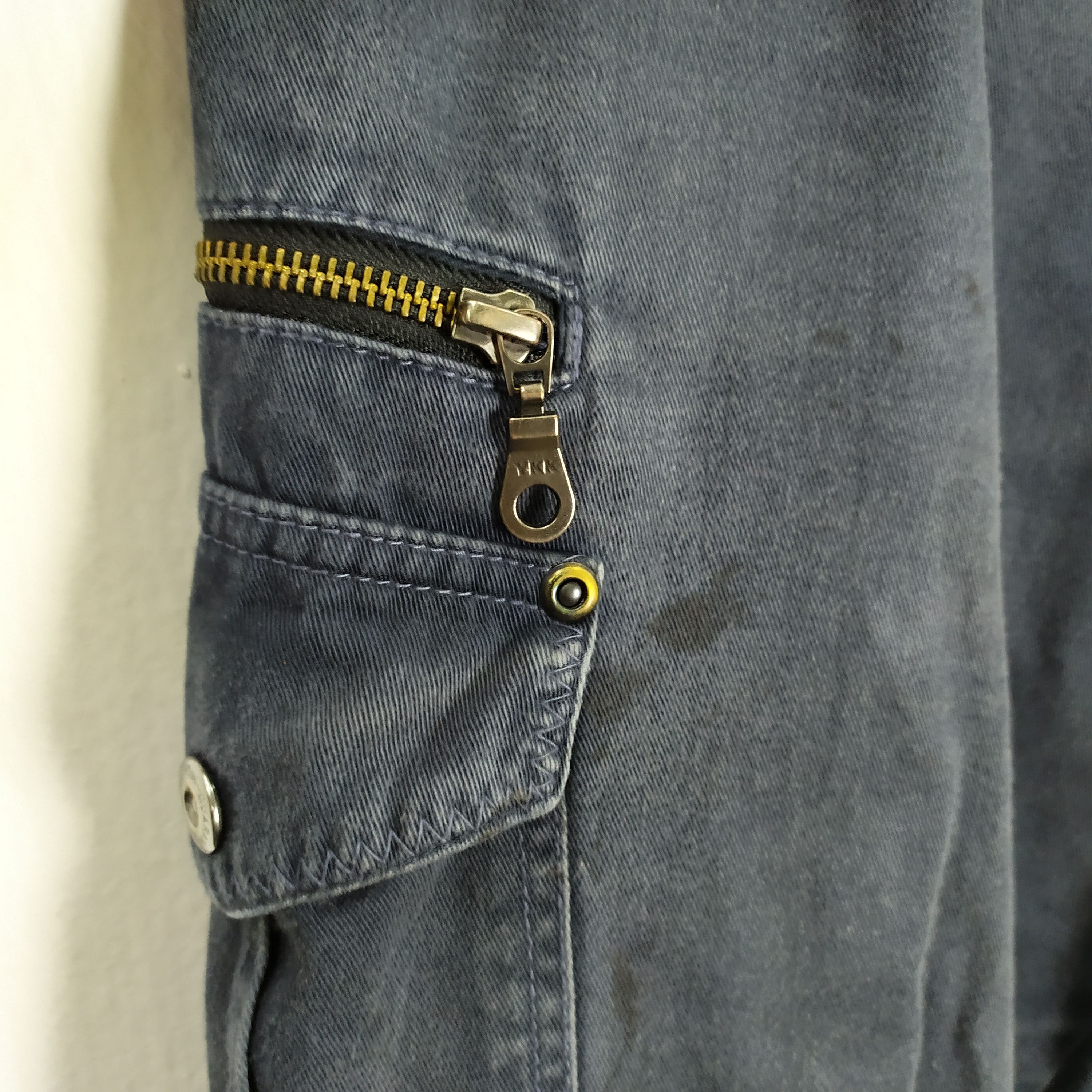 Japanese Brand × StraightFaded JAPANESE BRAND WORKWEAR CARGO PANTS/FADED/STAIN Size US 32 / EU 48 - 6 Thumbnail