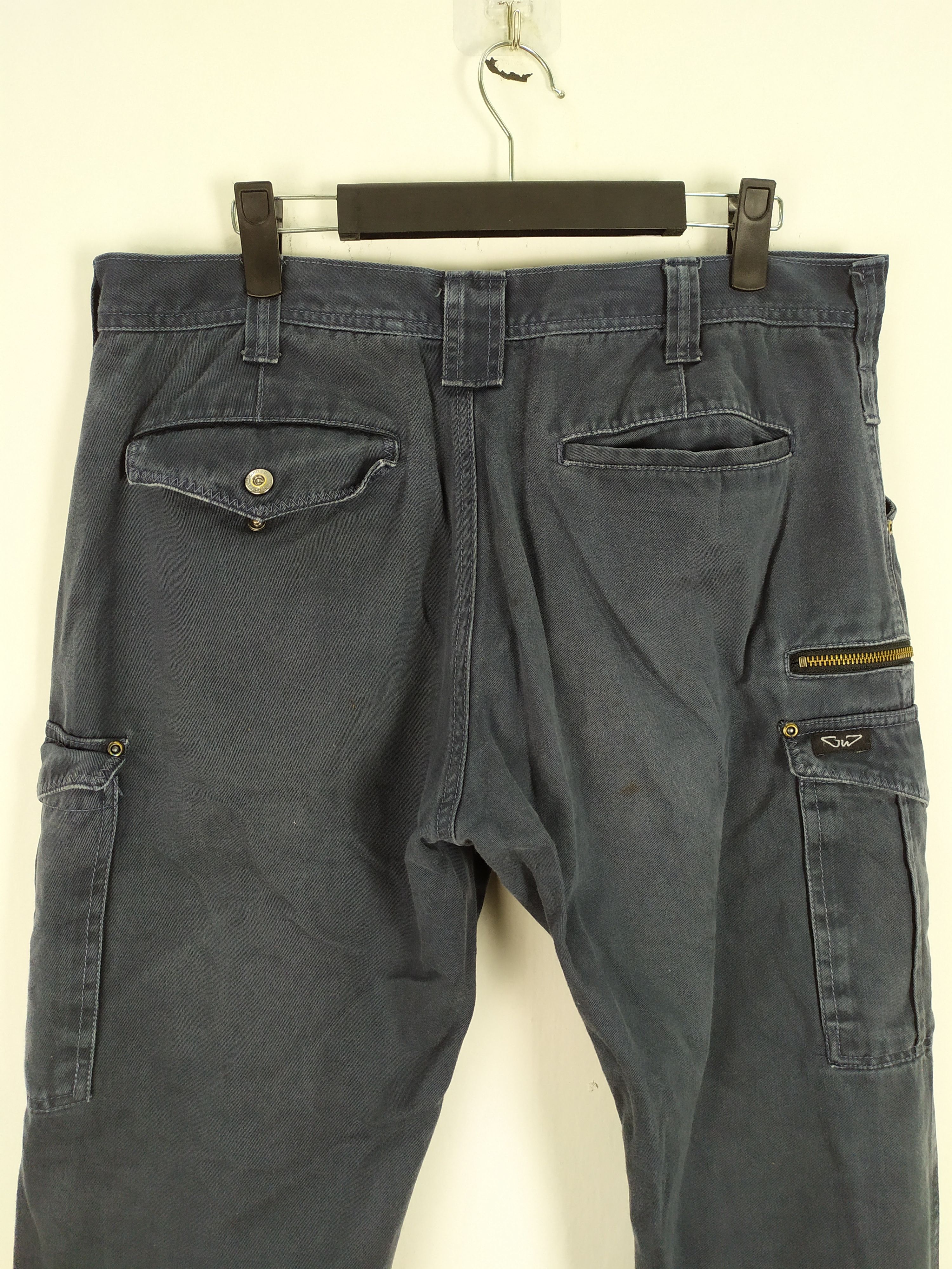 Japanese Brand × StraightFaded JAPANESE BRAND WORKWEAR CARGO PANTS/FADED/STAIN Size US 32 / EU 48 - 8 Thumbnail