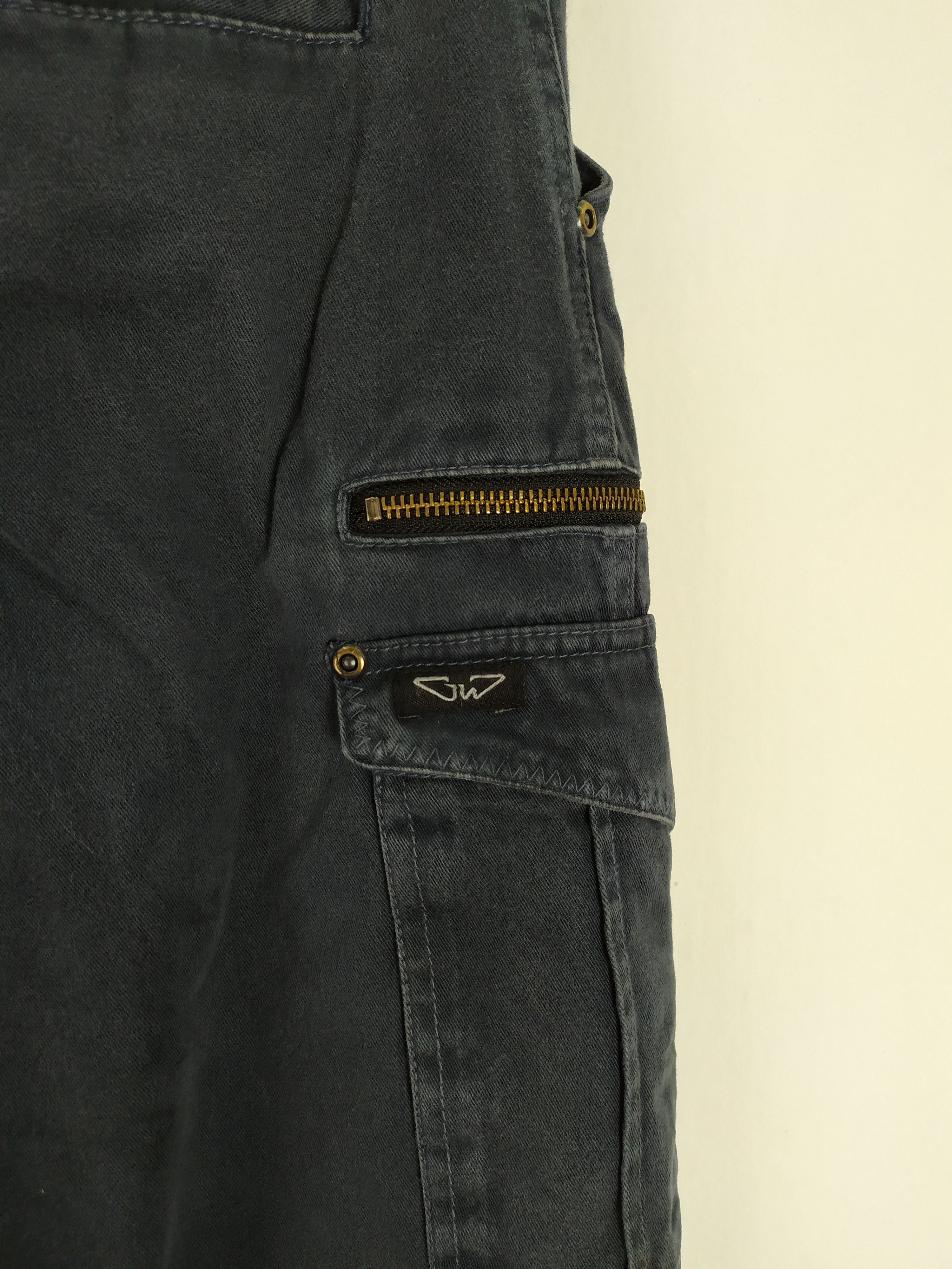 Japanese Brand × StraightFaded JAPANESE BRAND WORKWEAR CARGO PANTS/FADED/STAIN Size US 32 / EU 48 - 9 Thumbnail