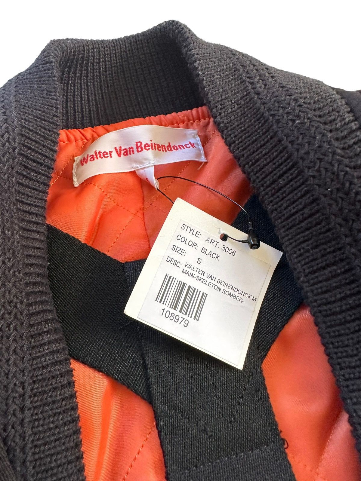 Walter Van Beirendonck SS19 Wild Is The Wind Skeleton Bomber Size US S / EU 44-46 / 1 - 8 Thumbnail