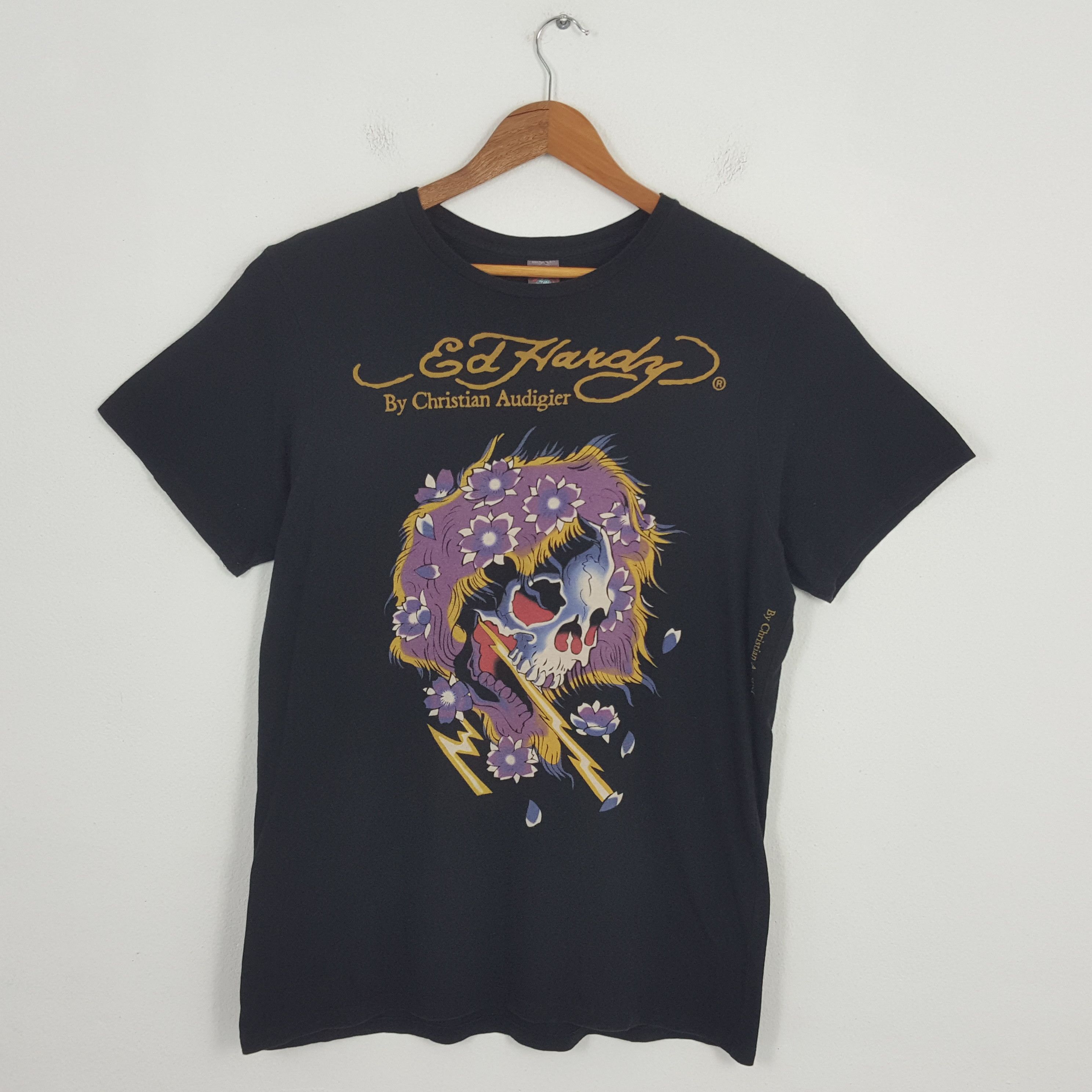 Vintage ED HARDY by Christian Audigier Designer T-Shirt