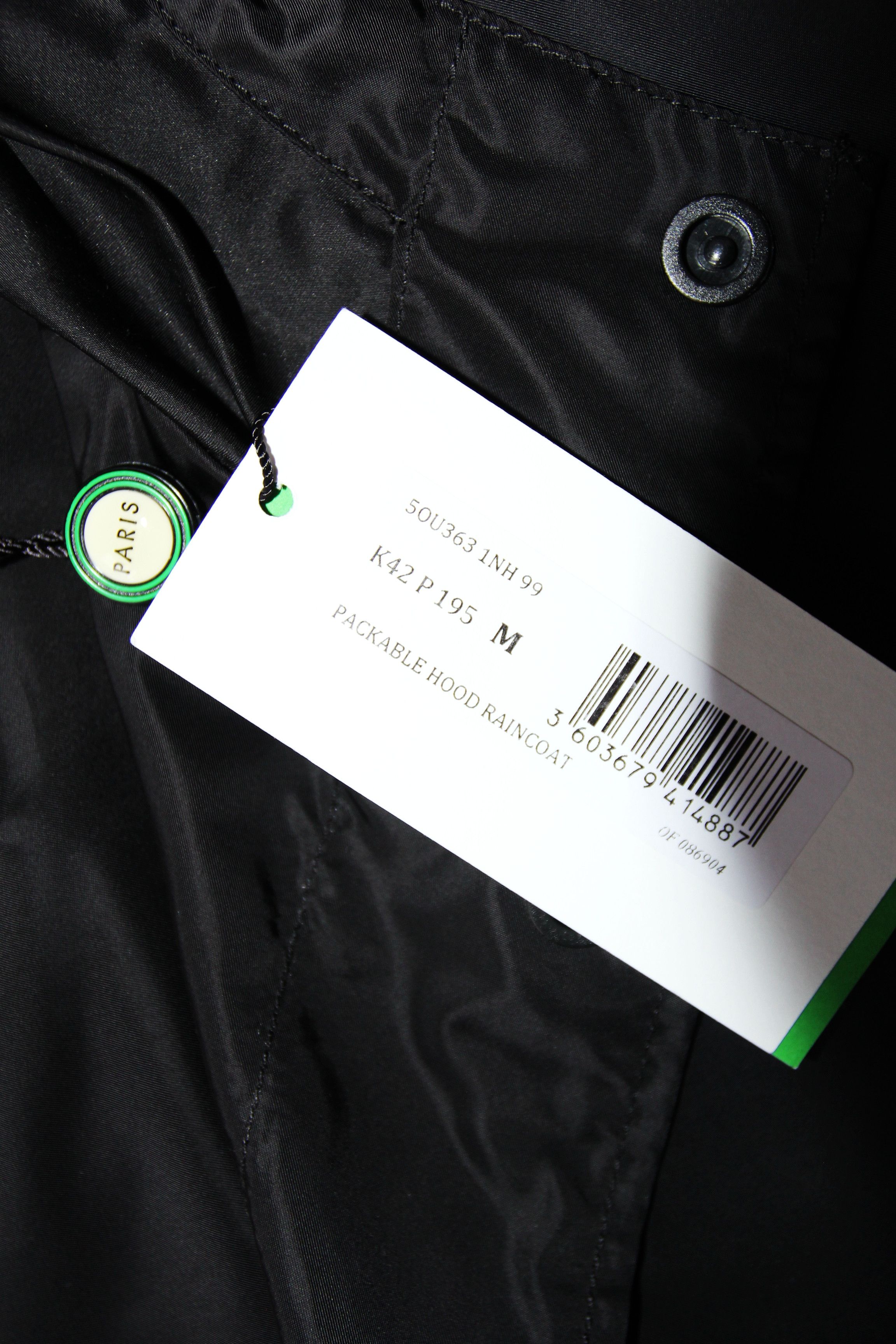 Kenzo BNWT SS19 KENZO PACKABLE HOOD RAINCOAT M Size US M / EU 48-50 / 2 - 11 Thumbnail