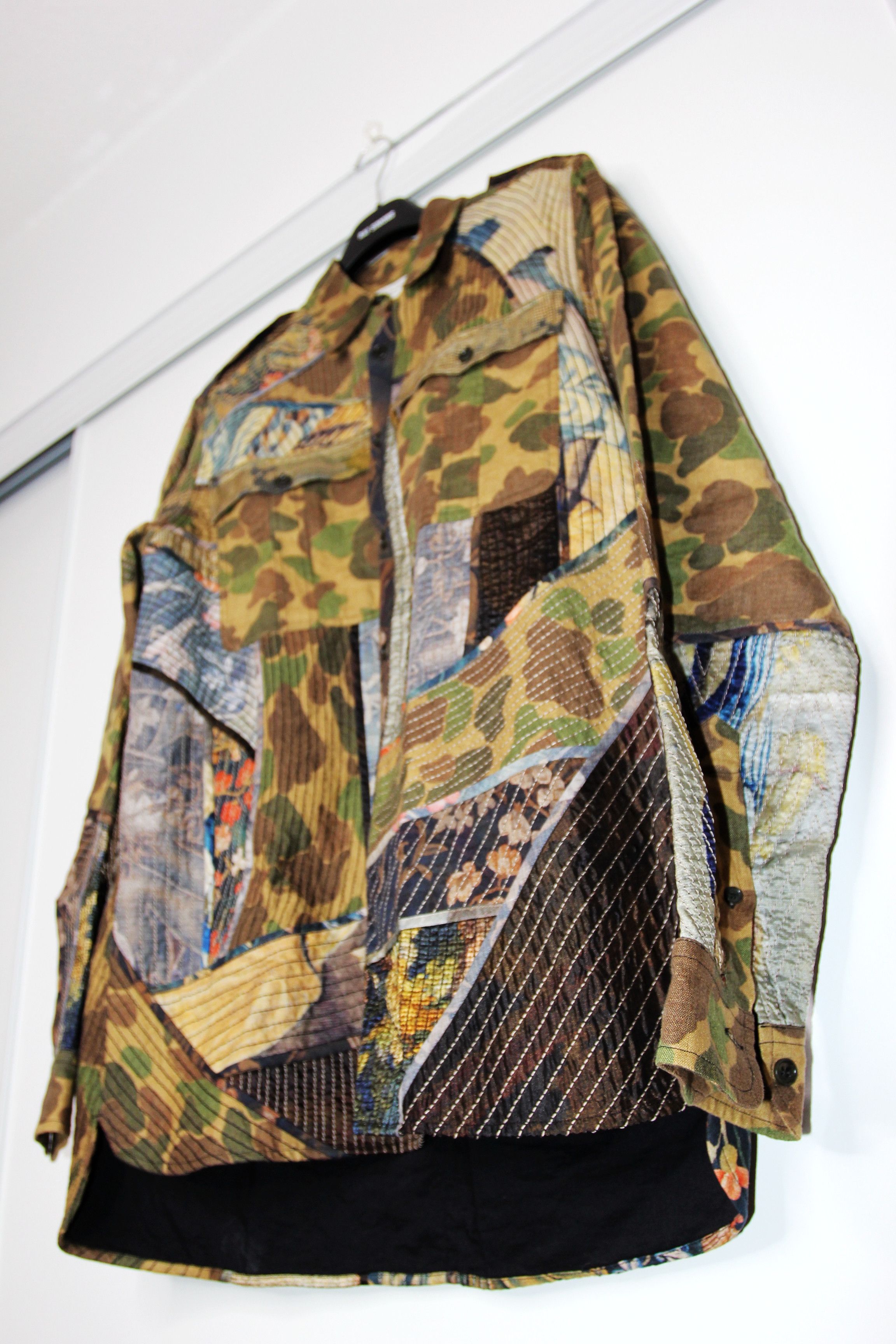 Dries Van Noten SS17 DRIES VAN NOTEN PATCHWORK SHIRT JACKET 48 Size US M / EU 48-50 / 2 - 5 Thumbnail