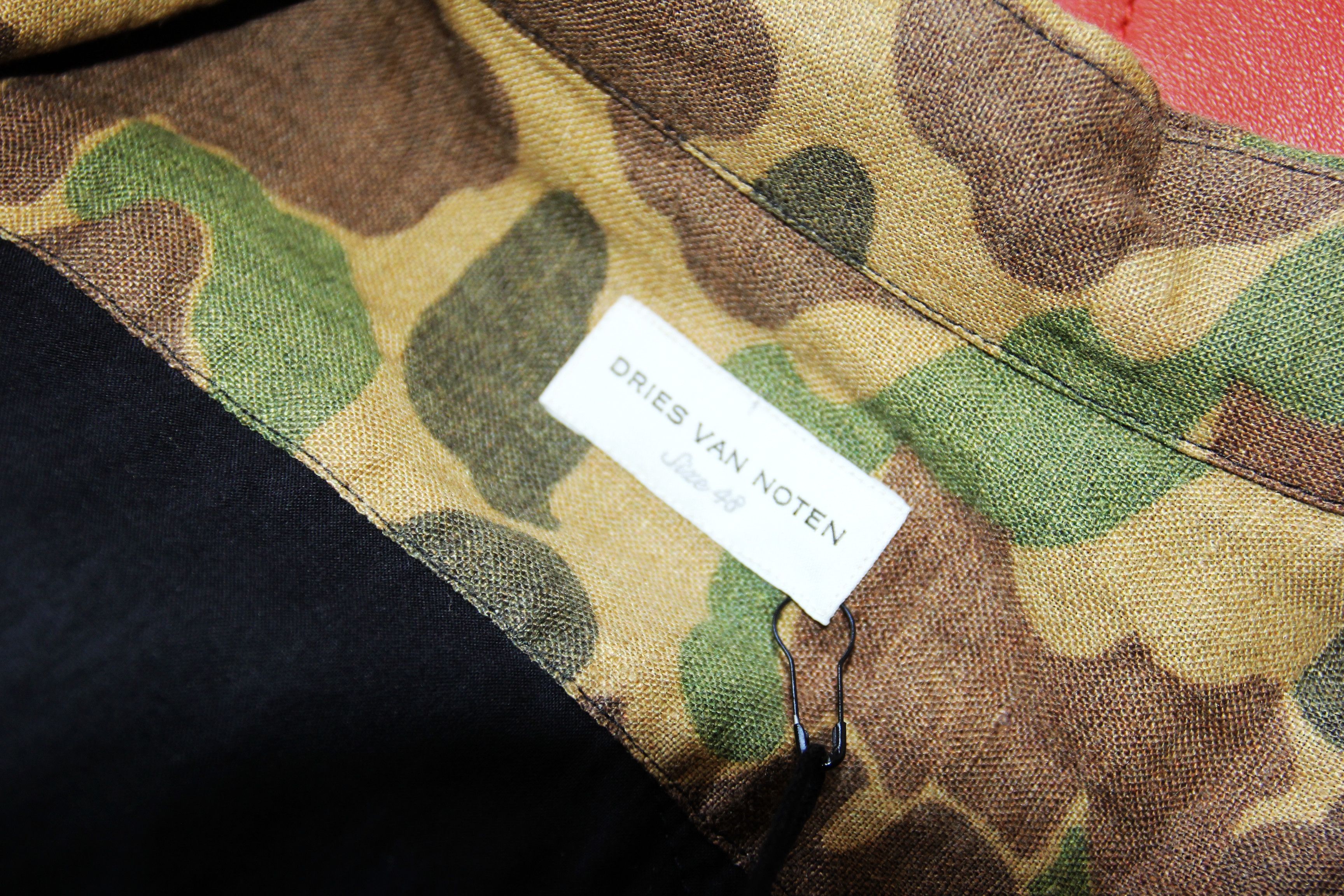 Dries Van Noten SS17 DRIES VAN NOTEN PATCHWORK SHIRT JACKET 48 Size US M / EU 48-50 / 2 - 10 Thumbnail