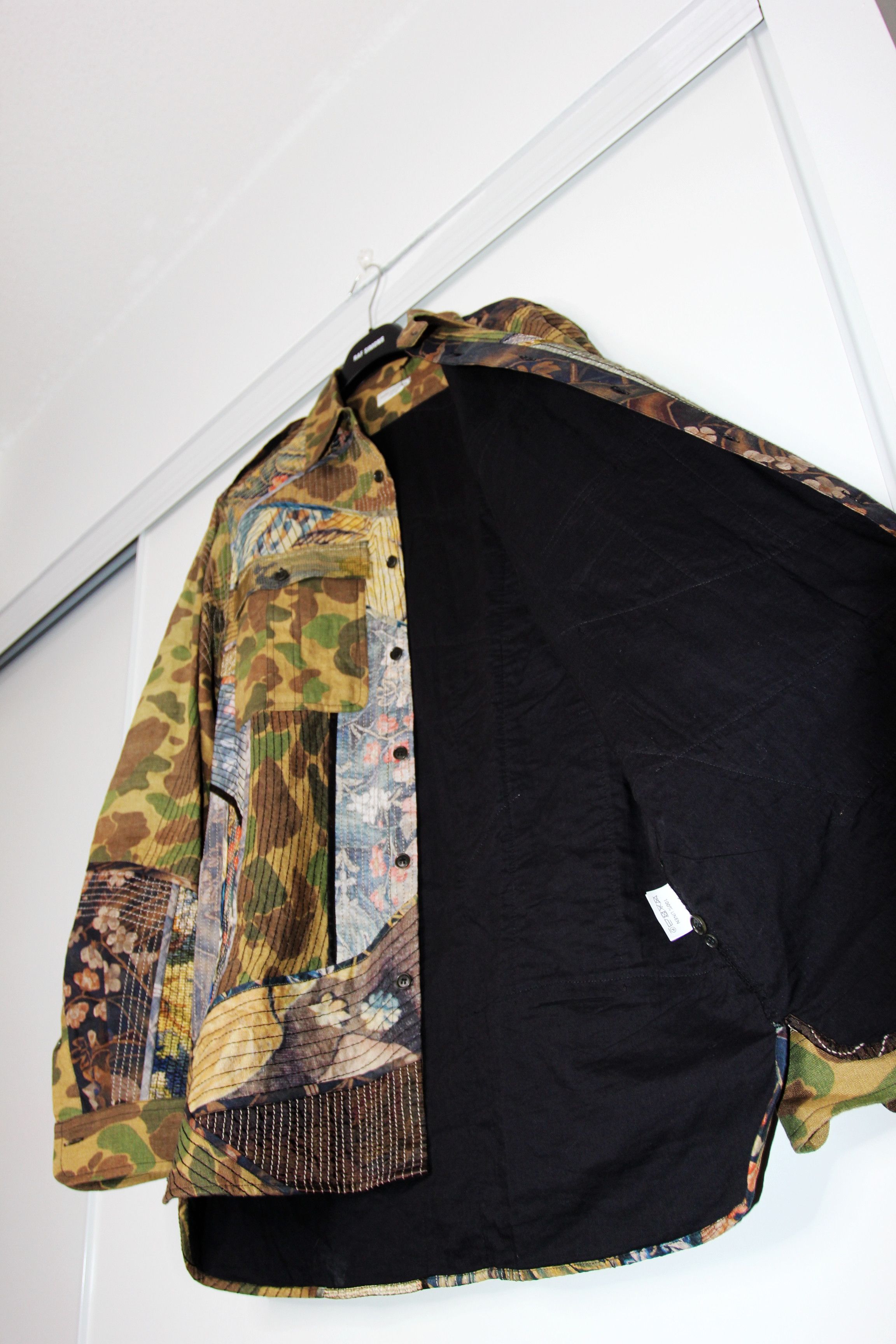 Dries Van Noten SS17 DRIES VAN NOTEN PATCHWORK SHIRT JACKET 48 Size US M / EU 48-50 / 2 - 9 Thumbnail