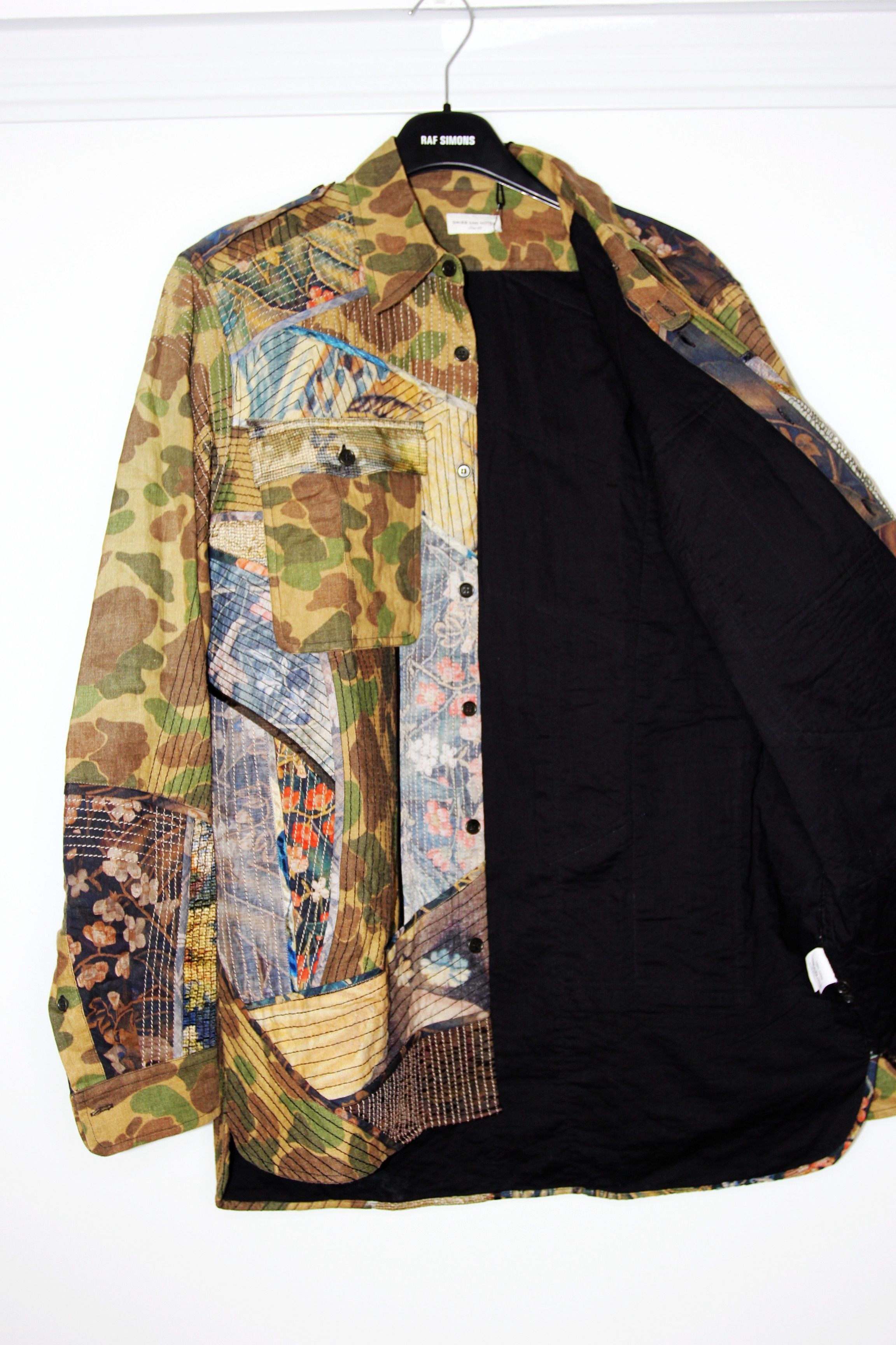 Dries Van Noten SS17 DRIES VAN NOTEN PATCHWORK SHIRT JACKET 48 Size US M / EU 48-50 / 2 - 8 Thumbnail