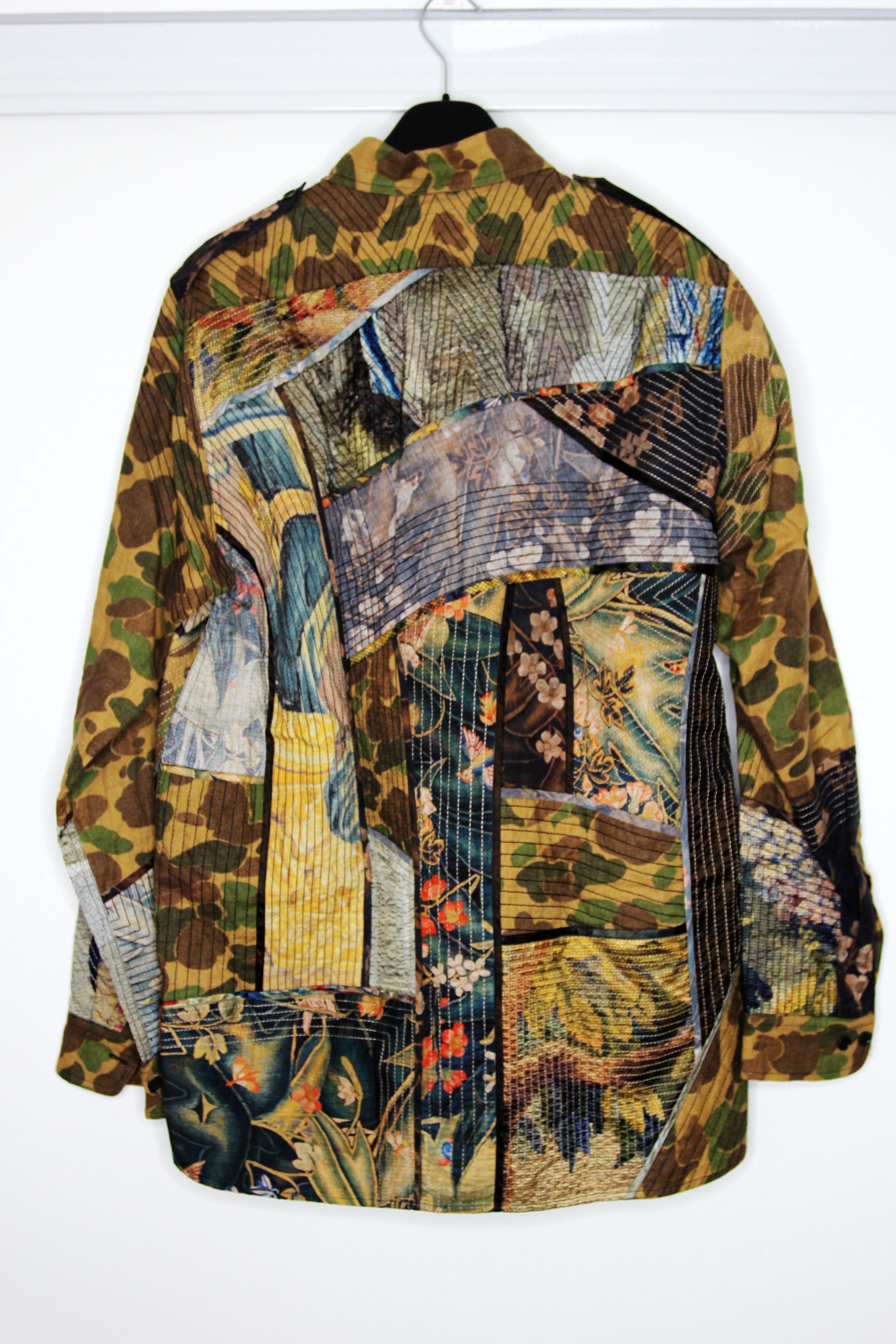 Dries Van Noten SS17 DRIES VAN NOTEN PATCHWORK SHIRT JACKET 48 Size US M / EU 48-50 / 2 - 3 Thumbnail