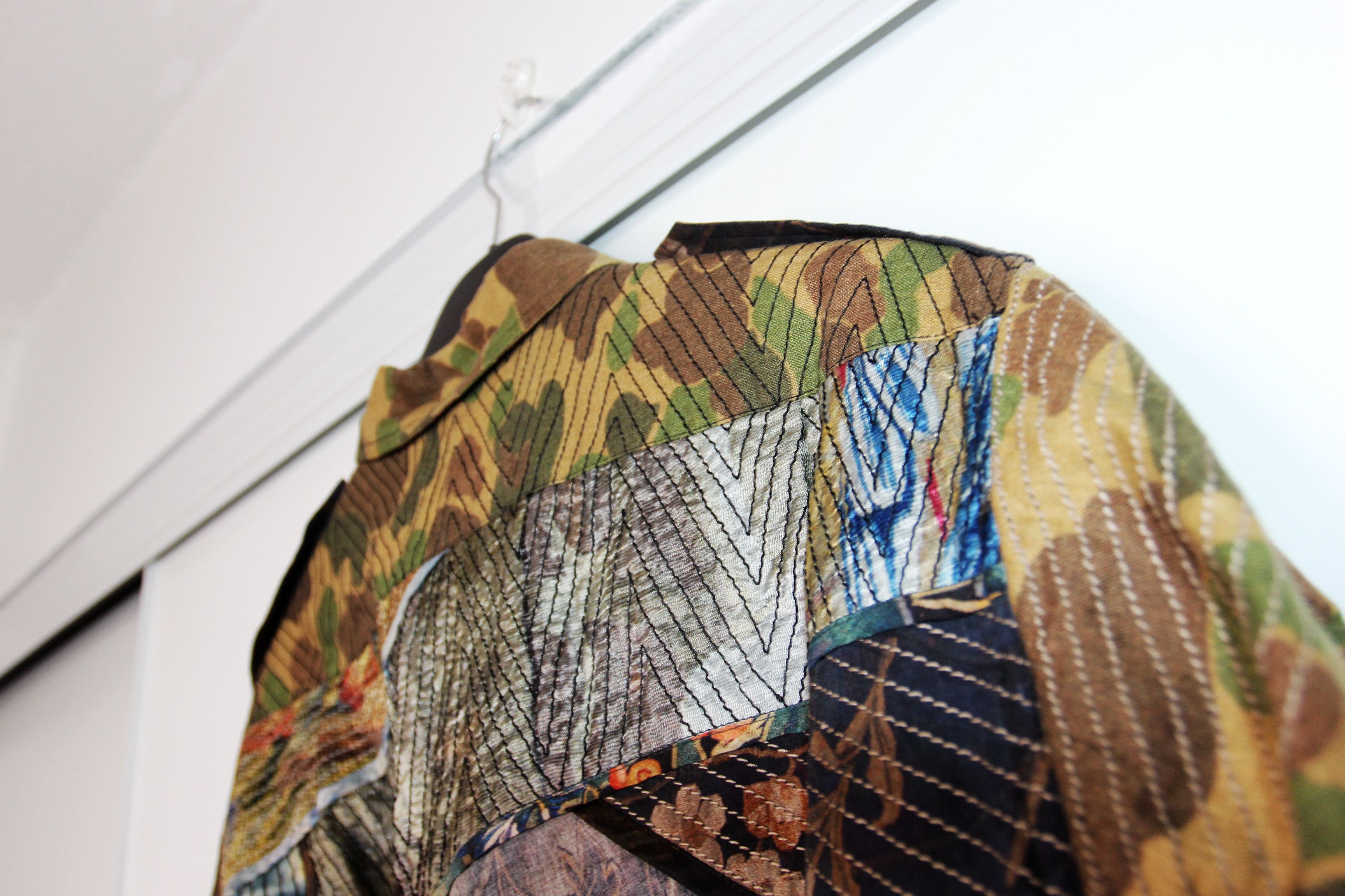 Dries Van Noten SS17 DRIES VAN NOTEN PATCHWORK SHIRT JACKET 48 Size US M / EU 48-50 / 2 - 6 Thumbnail