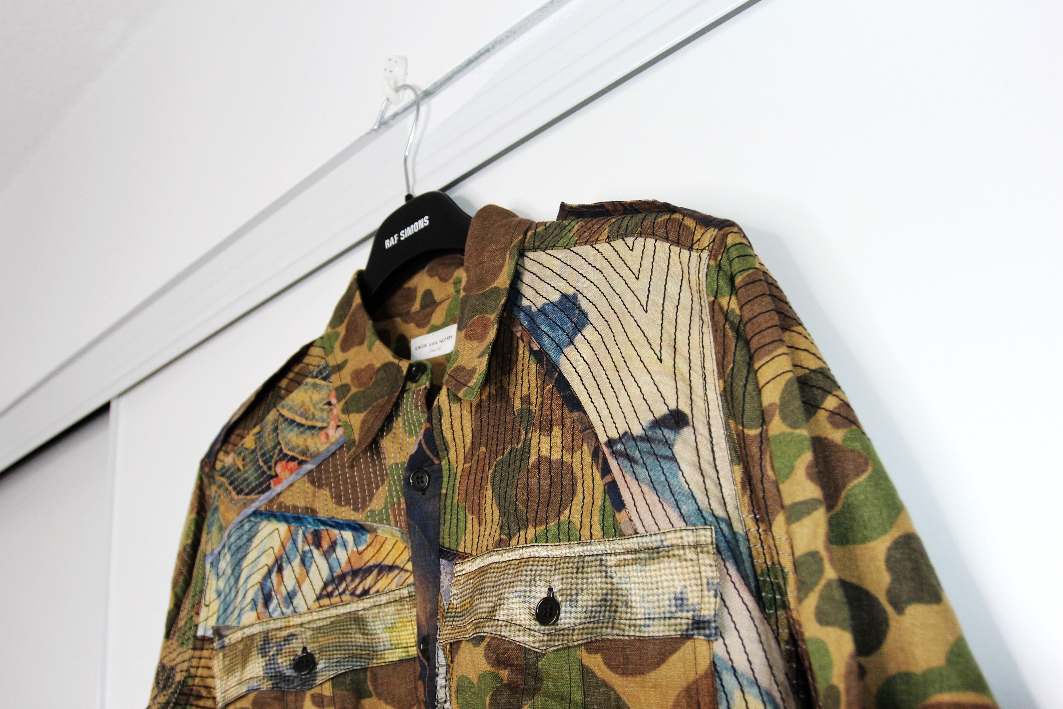 Dries Van Noten SS17 DRIES VAN NOTEN PATCHWORK SHIRT JACKET 48 Size US M / EU 48-50 / 2 - 4 Thumbnail