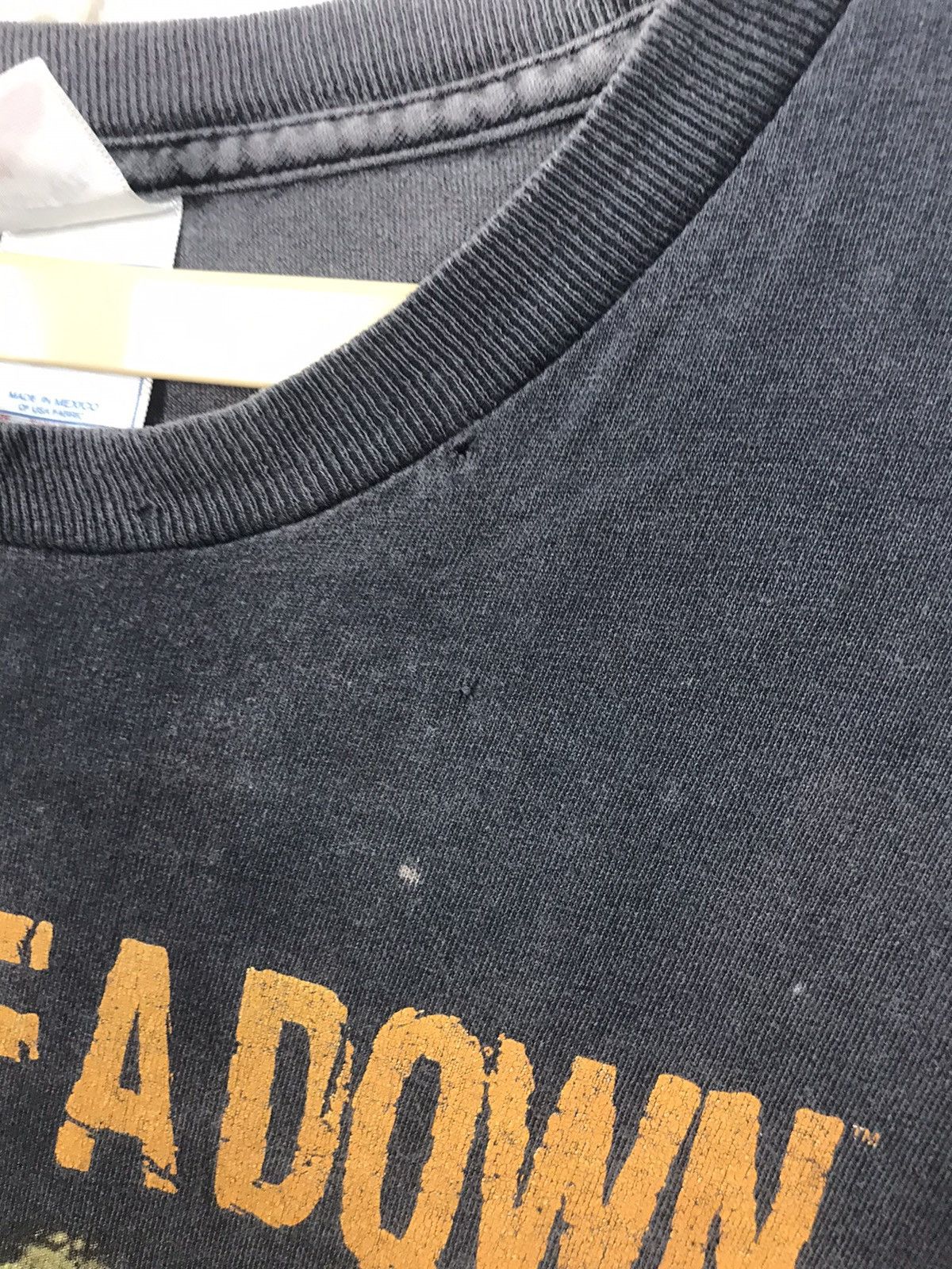 Band Tees × Vintage 🔥BEST OFFER🔥Vintage system of down distressed tee Size US L / EU 52-54 / 3 - 6 Thumbnail