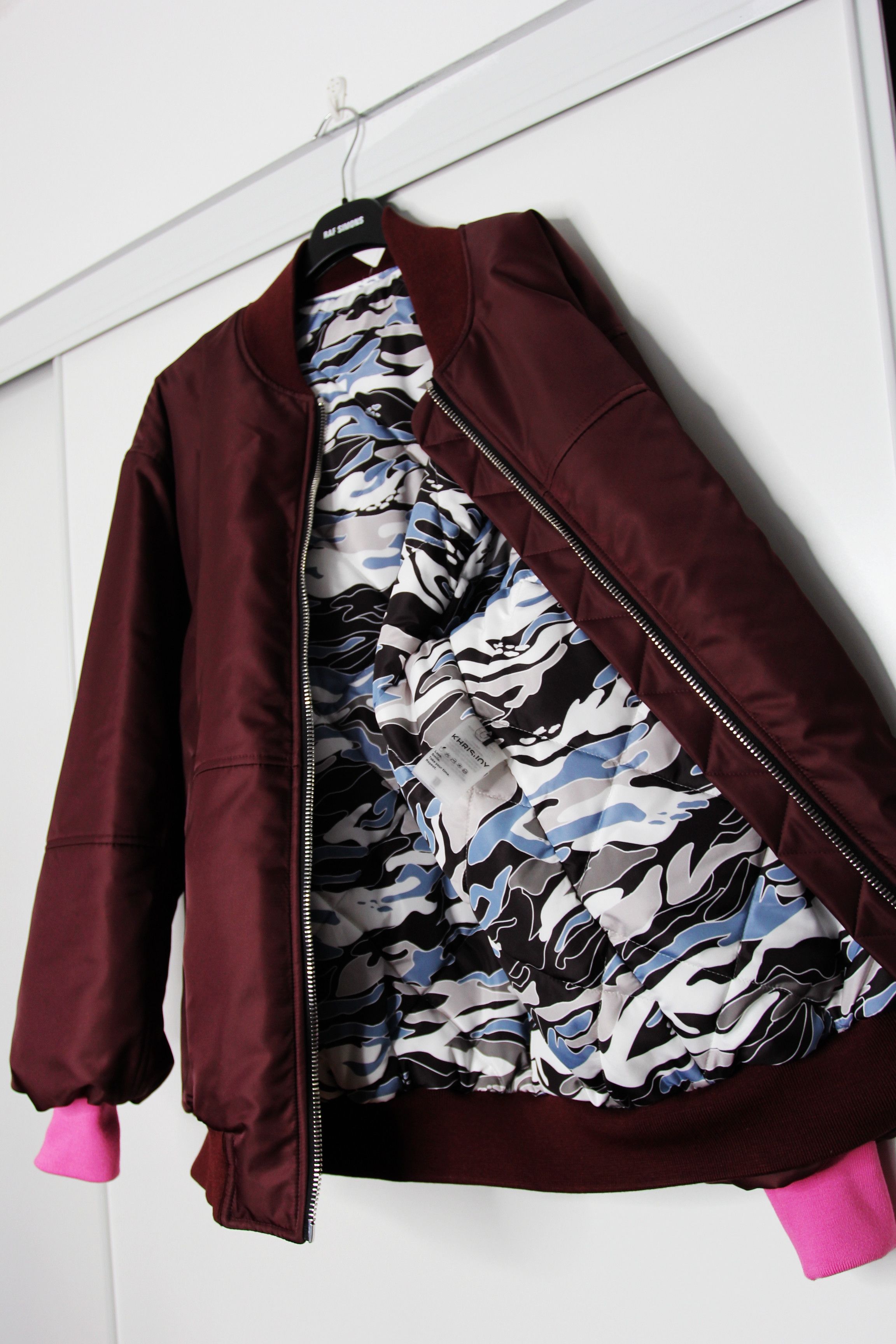 Khrisjoy BNWT AW21 KHRISJOY SATIN OVERSIZED BOMBER JACKET 1 Size US S / EU 44-46 / 1 - 10 Thumbnail