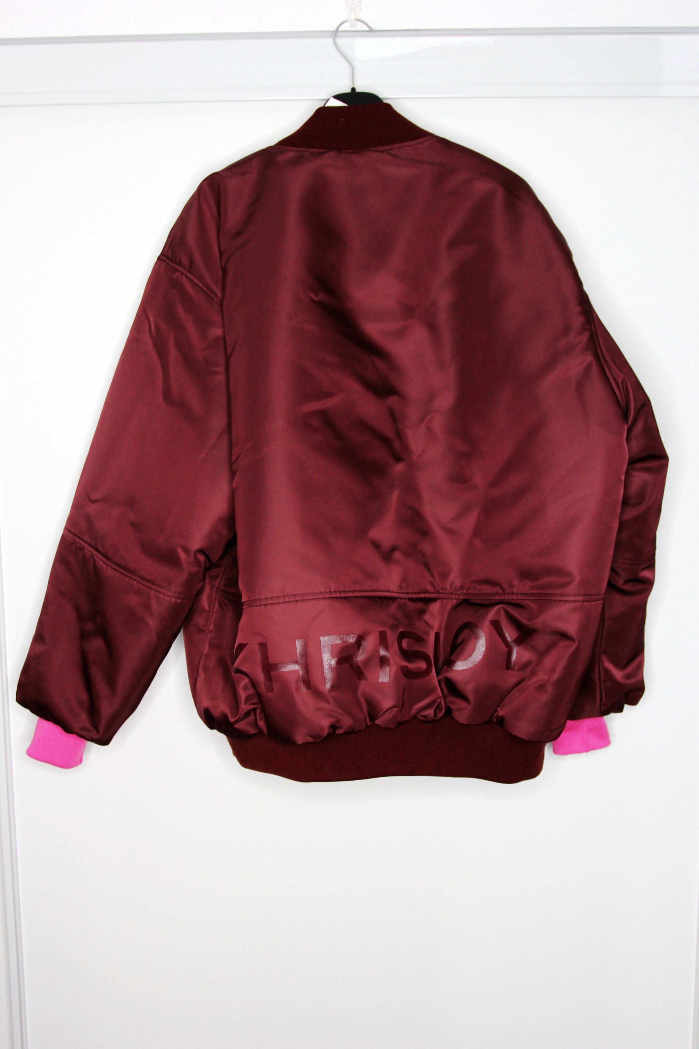 Khrisjoy BNWT AW21 KHRISJOY SATIN OVERSIZED BOMBER JACKET 1 Size US S / EU 44-46 / 1 - 3 Thumbnail