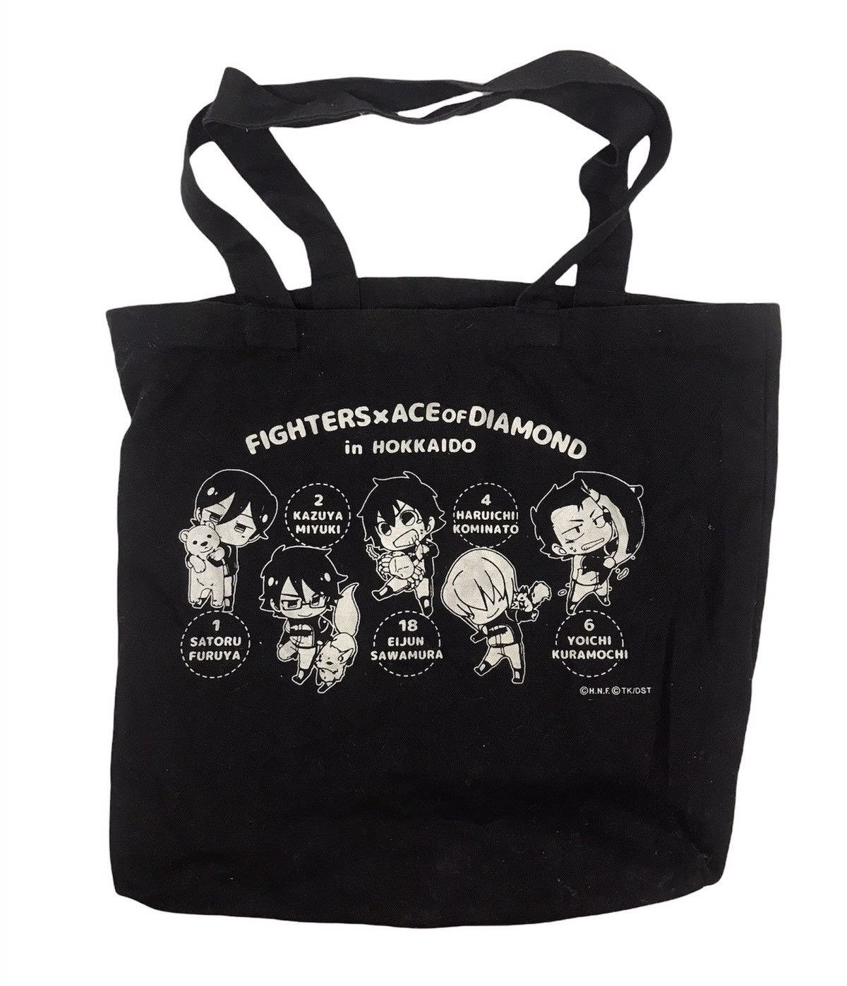 Anime × Japanese Brand Fighters x ace of diamonds in Hokkaido tote bag Size ONE SIZE - 1 Thumbnail