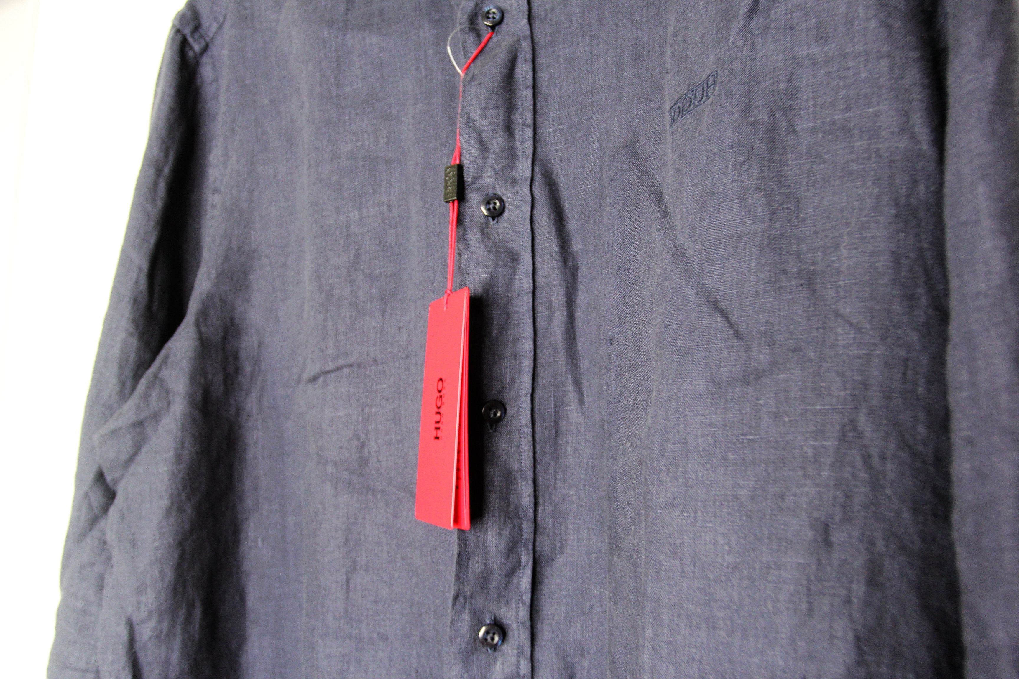 Hugo Boss BNWT SS20 HUGO BOSS LINEN SHIRT L Size US L / EU 52-54 / 3 - 5 Thumbnail