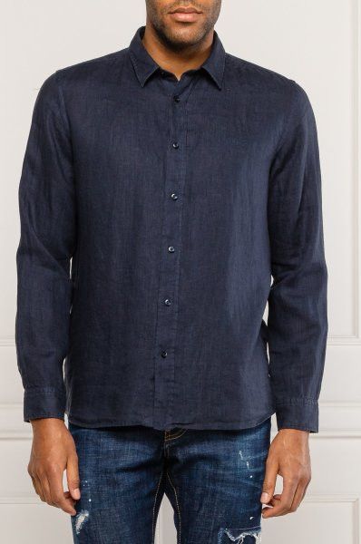 Hugo Boss BNWT SS20 HUGO BOSS LINEN SHIRT L Size US L / EU 52-54 / 3 - 14 Thumbnail