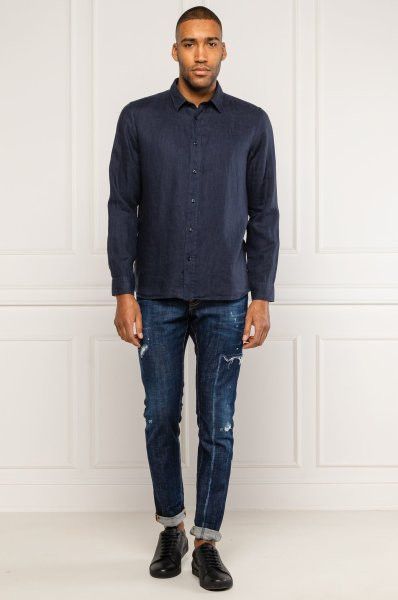 Hugo Boss BNWT SS20 HUGO BOSS LINEN SHIRT L Size US L / EU 52-54 / 3 - 1 Thumbnail