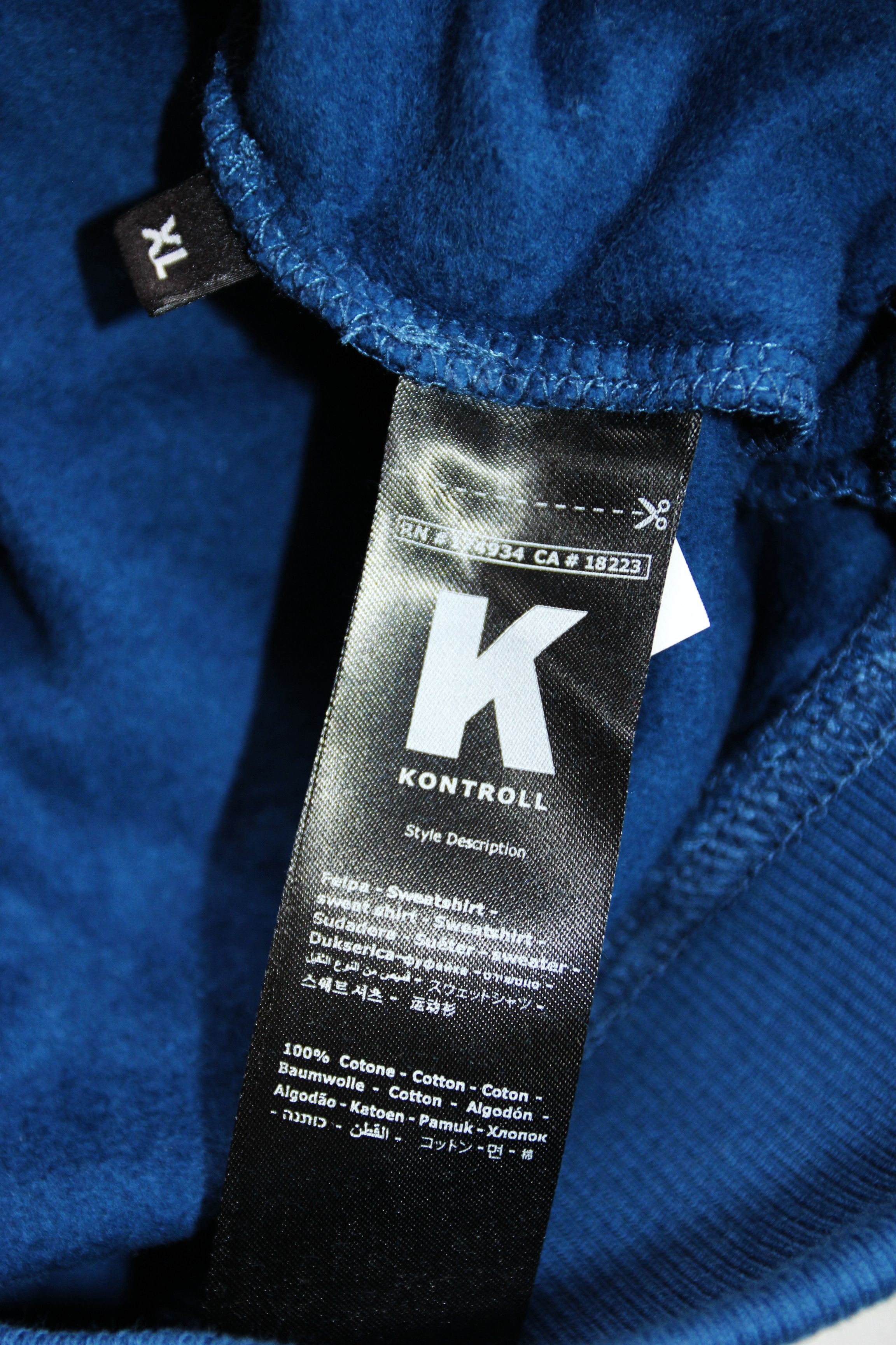 Kappa BNWT SS19 KAPPA KONTROLL ABSTRACT FLAME SWEATSHIRT XL Size US XL / EU 56 / 4 - 12 Thumbnail