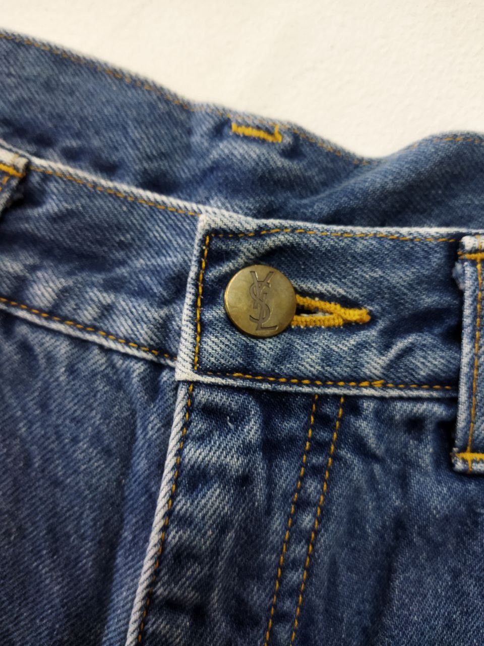 Yves Saint Laurent Vintage Yves Saint Laurent Jeans Size 28" / US 6 / IT 42 - 9 Thumbnail