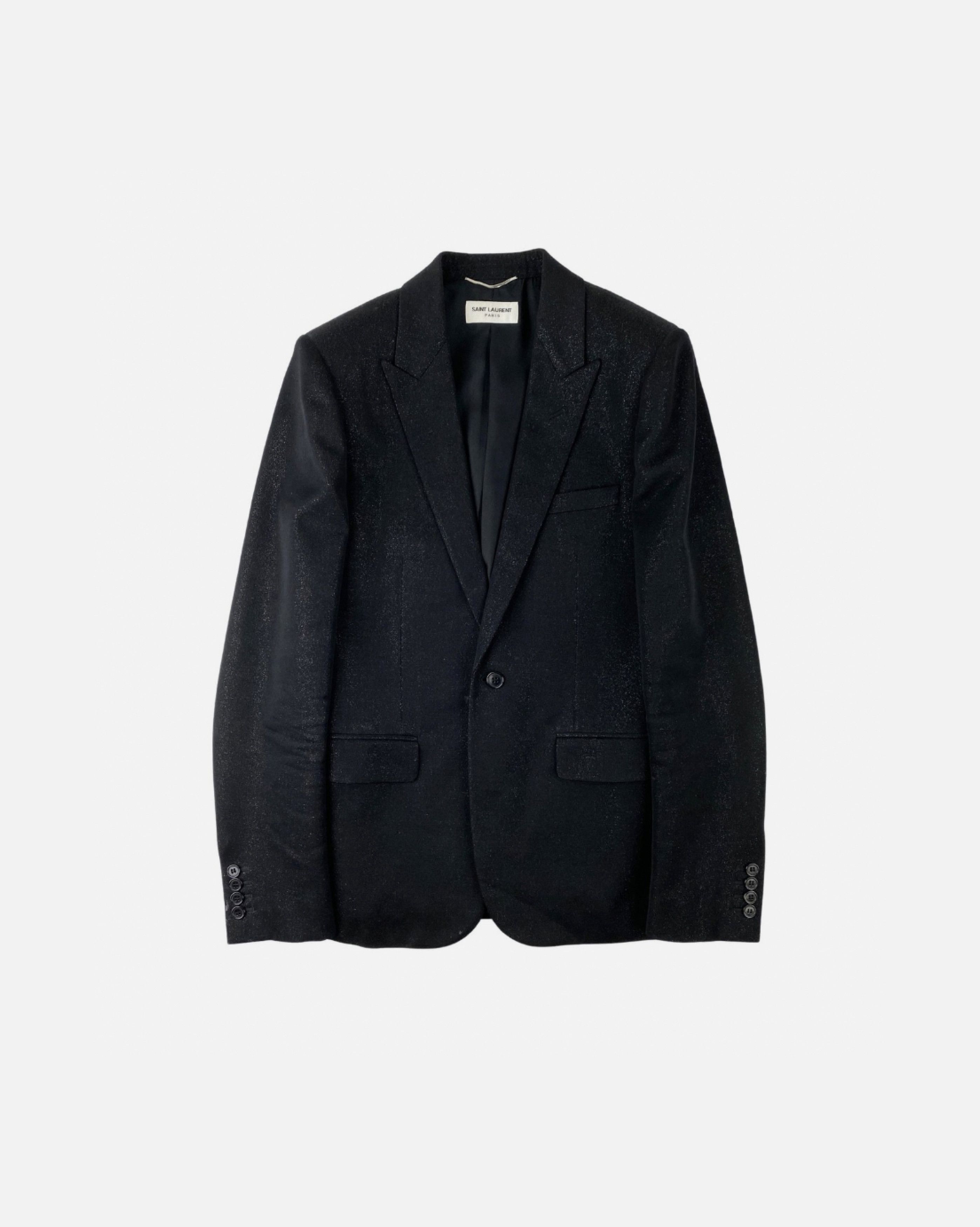 Saint Laurent FW15 Glitter Blazer