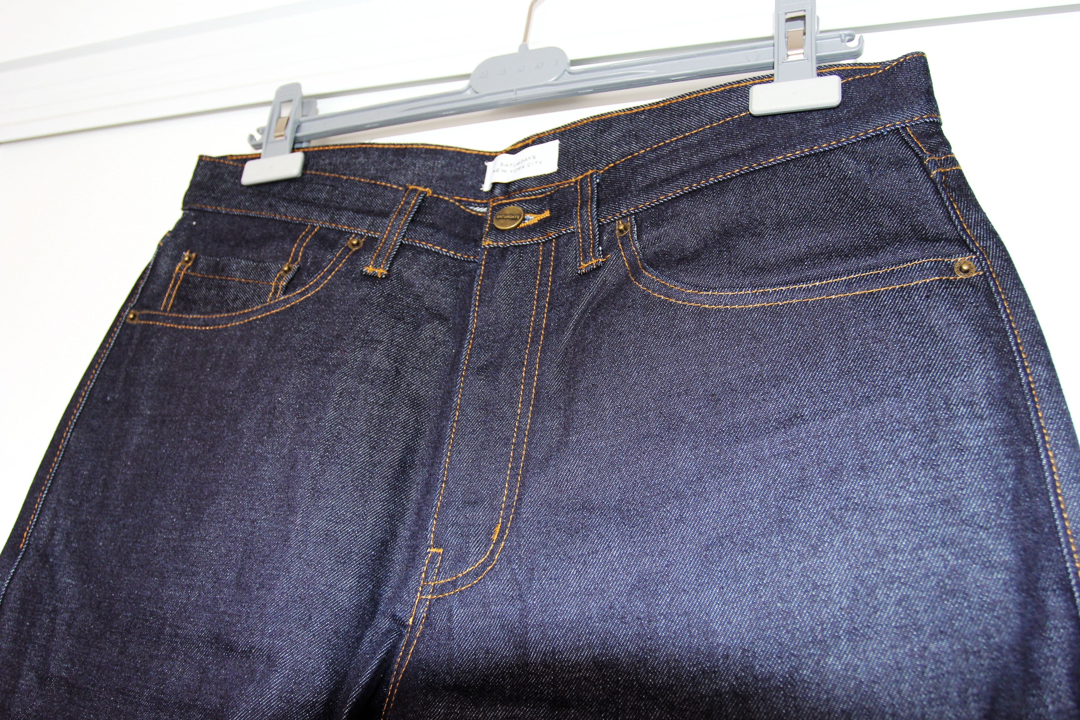 Saturdays NYC BNWT AW18 SATURDAYS NYC LUKE DENIM JEANS RAW INDIGO 32 Size US 32 / EU 48 - 4 Thumbnail