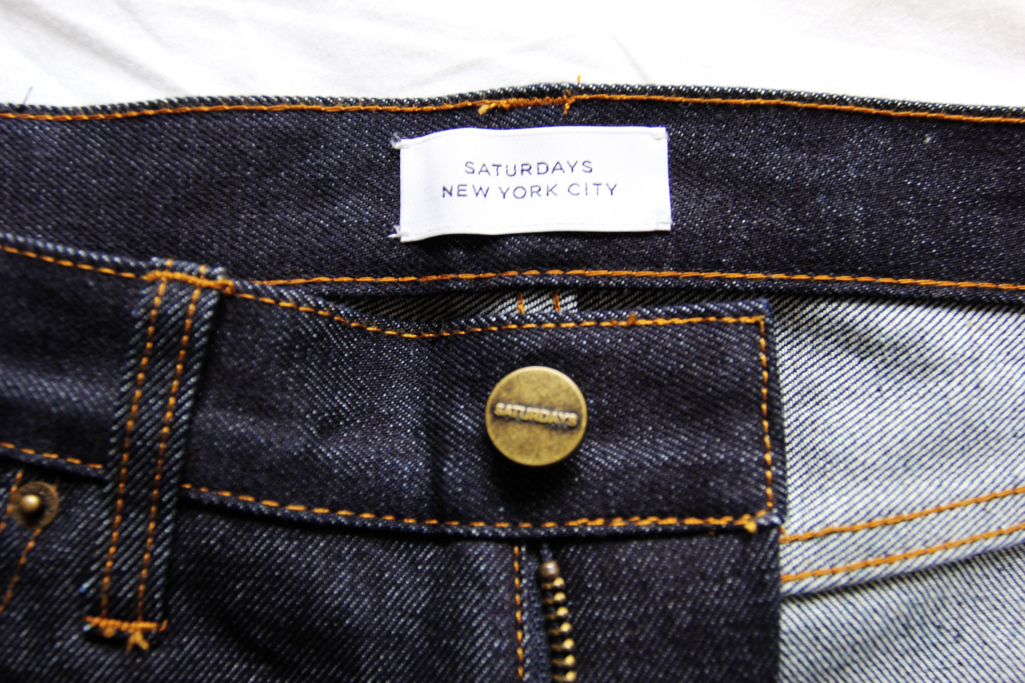 Saturdays NYC BNWT AW18 SATURDAYS NYC LUKE DENIM JEANS RAW INDIGO 32 Size US 32 / EU 48 - 10 Thumbnail