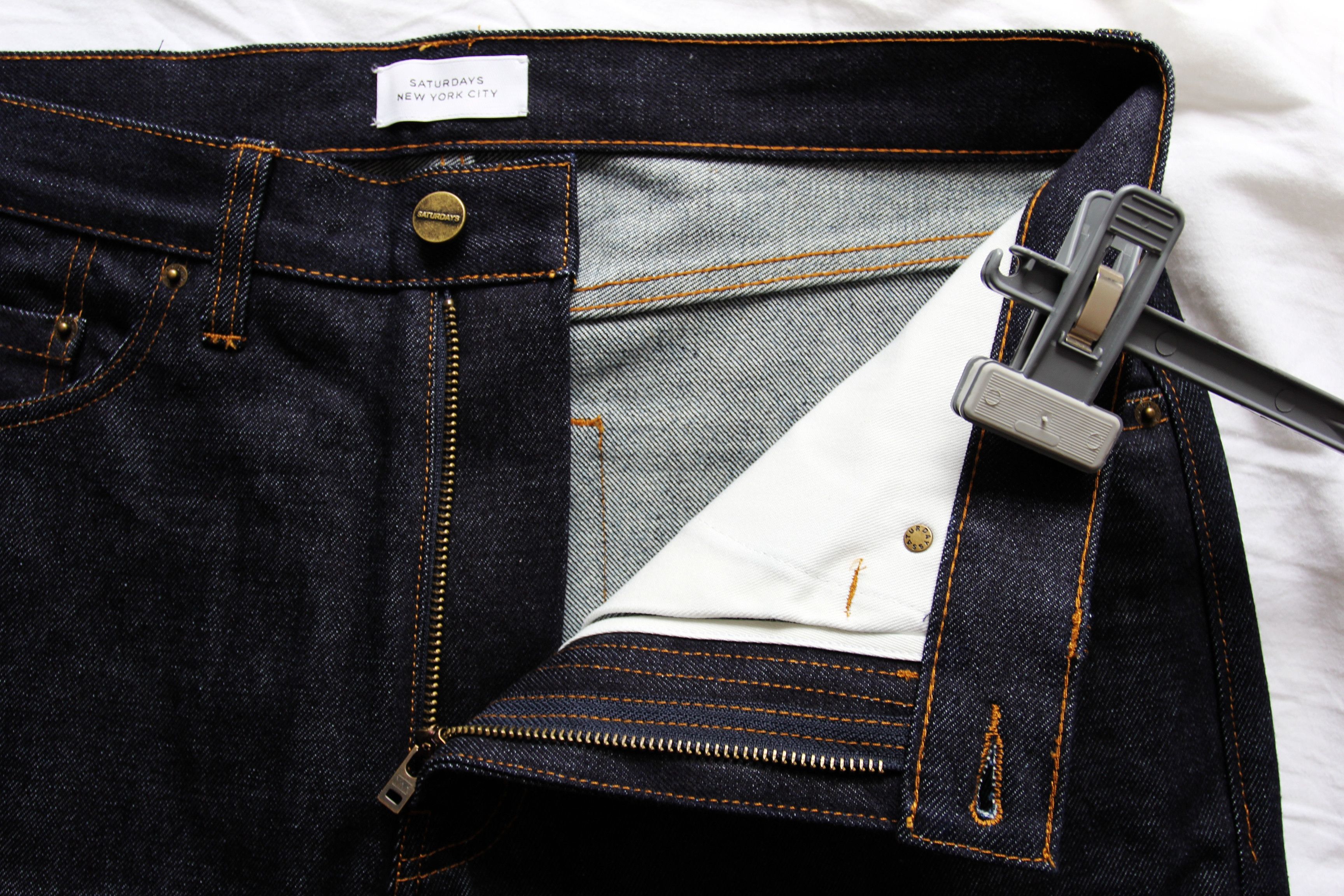 Saturdays NYC BNWT AW18 SATURDAYS NYC LUKE DENIM JEANS RAW INDIGO 32 Size US 32 / EU 48 - 9 Thumbnail