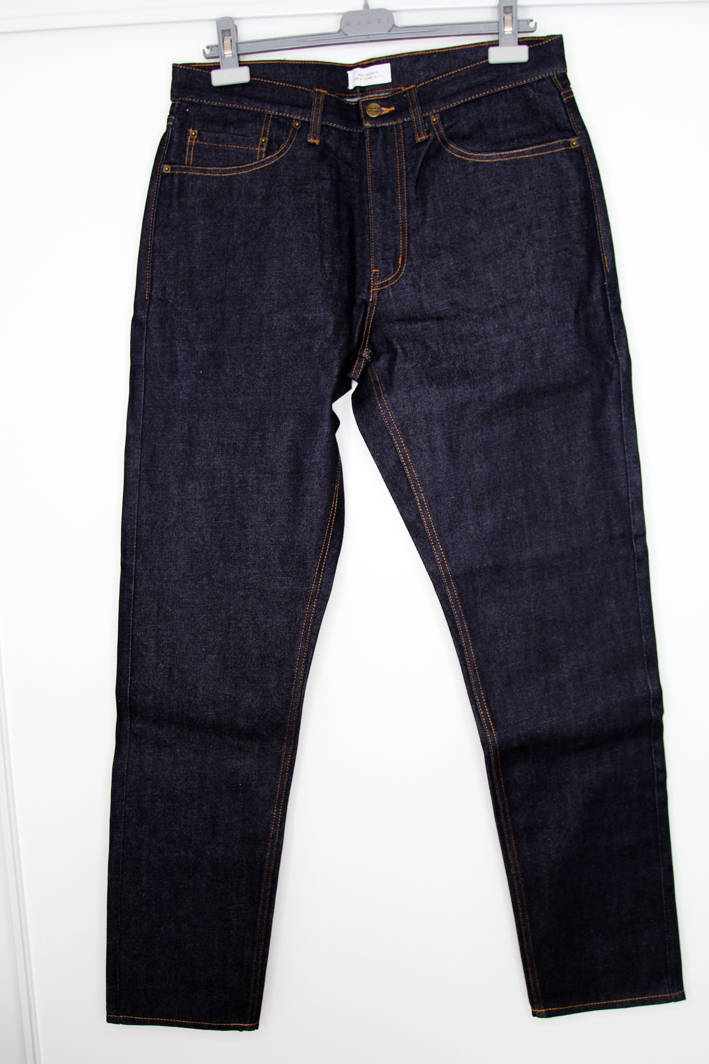Saturdays NYC BNWT AW18 SATURDAYS NYC LUKE DENIM JEANS RAW INDIGO 32 Size US 32 / EU 48 - 2 Thumbnail