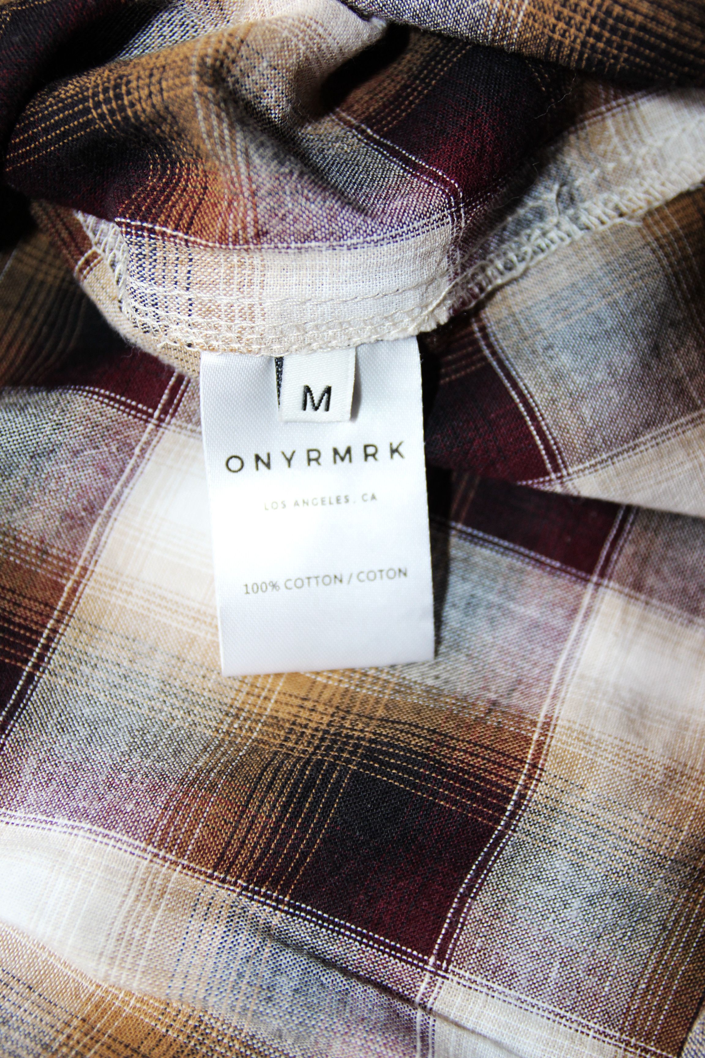 Other BNWT AW20 ONYRMRK WESTERN PLAID SHIRT M Size US M / EU 48-50 / 2 - 11 Thumbnail