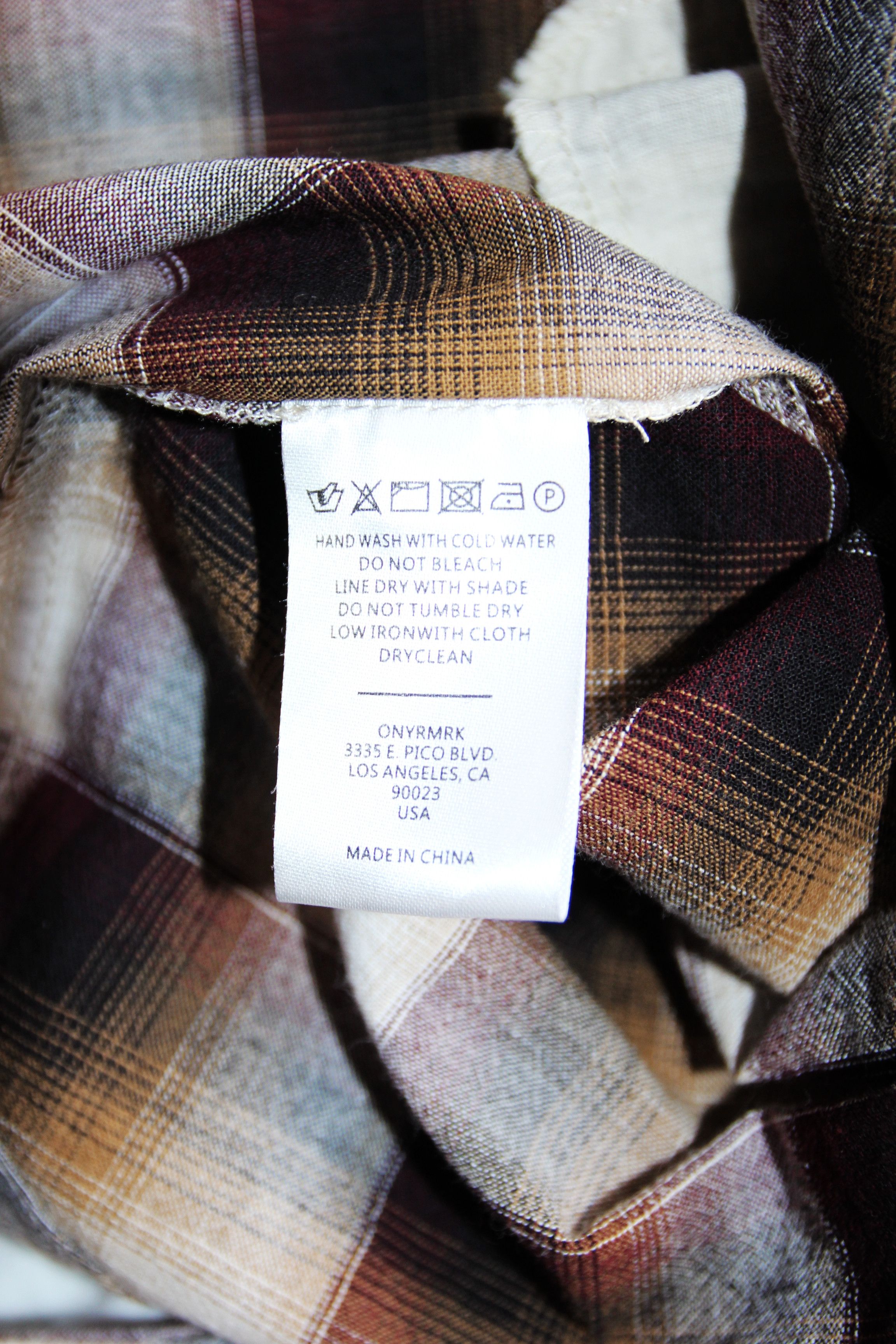 Other BNWT AW20 ONYRMRK WESTERN PLAID SHIRT M Size US M / EU 48-50 / 2 - 12 Thumbnail