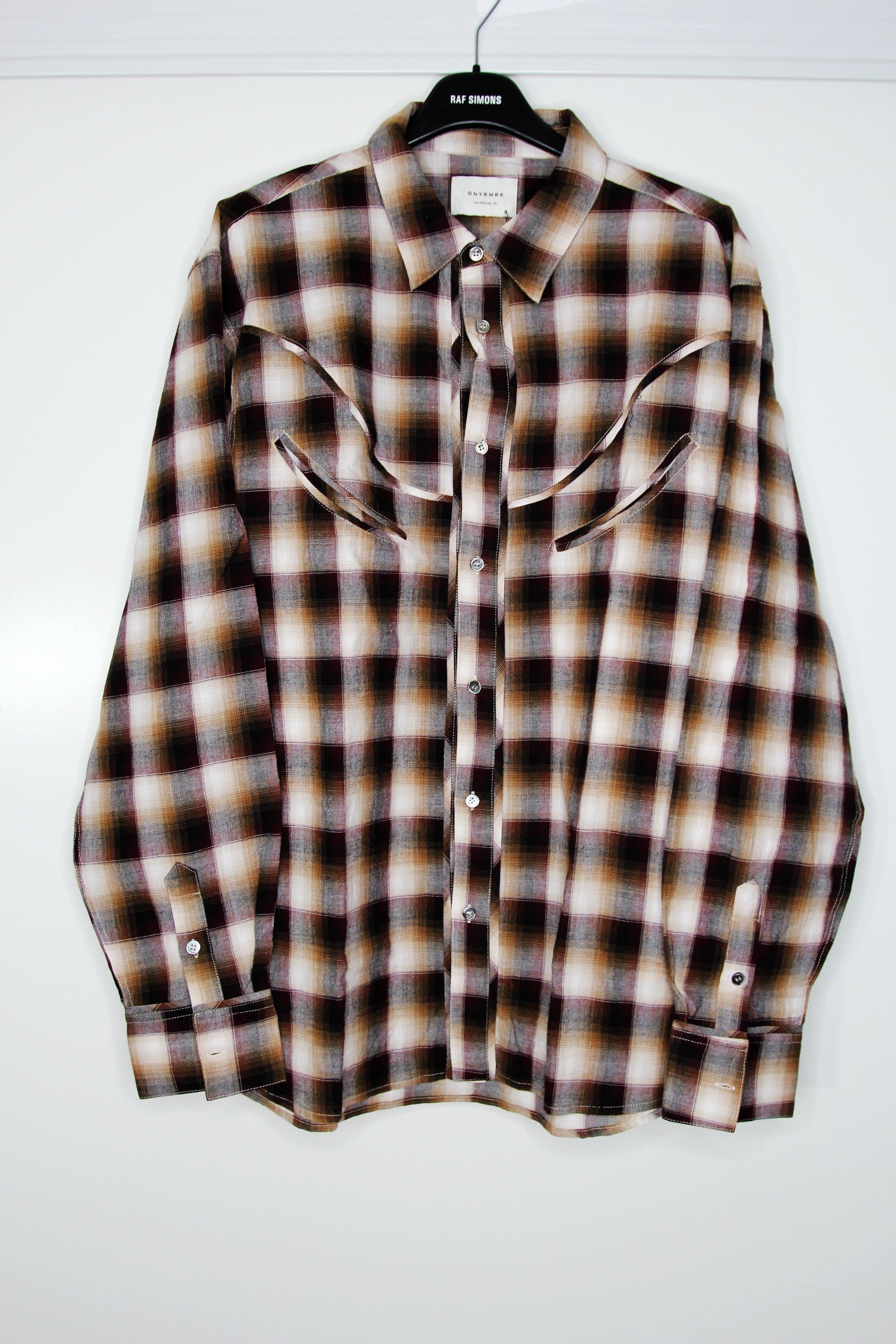 Other BNWT AW20 ONYRMRK WESTERN PLAID SHIRT M Size US M / EU 48-50 / 2 - 2 Thumbnail