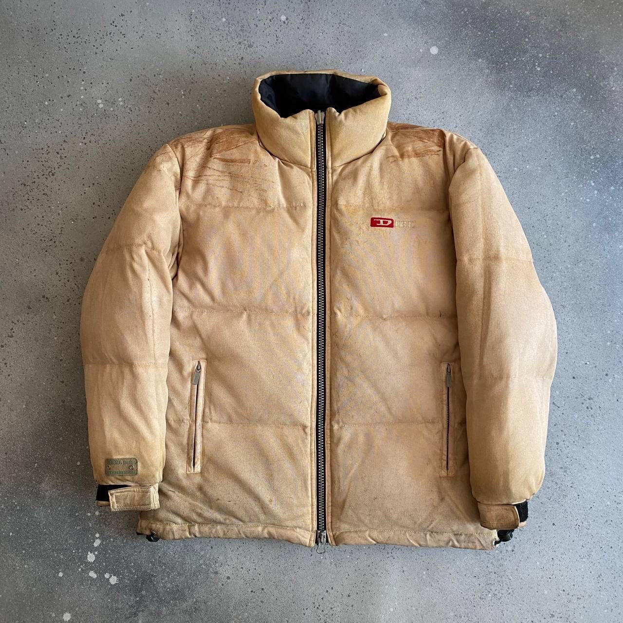Diesel × Vintage 90s Diesel «Sub Zero» Vintage Reversible Down Puffer Jacket Size US M / EU 48-50 / 2 - 3 Thumbnail