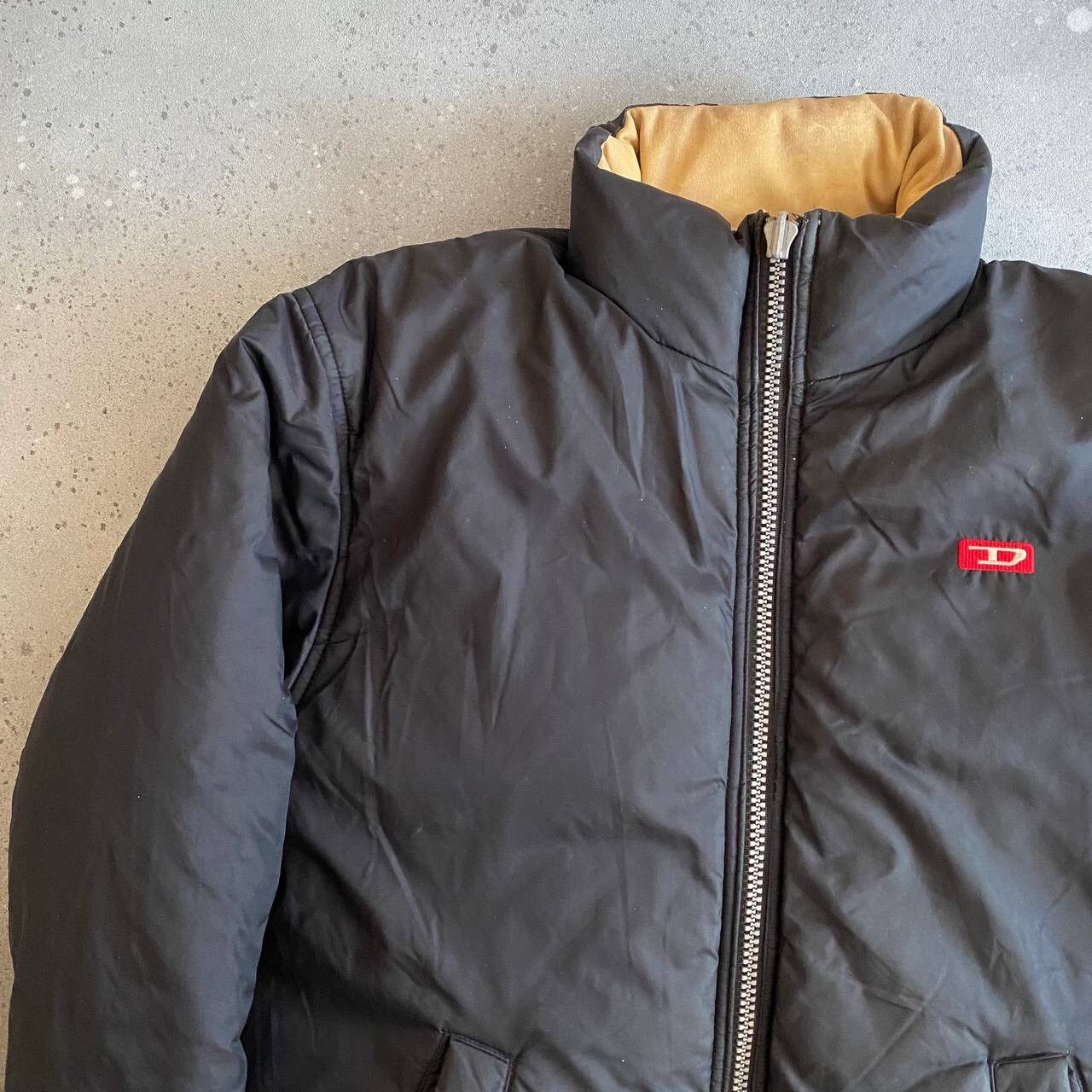 Diesel × Vintage 90s Diesel «Sub Zero» Vintage Reversible Down Puffer Jacket Size US M / EU 48-50 / 2 - 17 Thumbnail