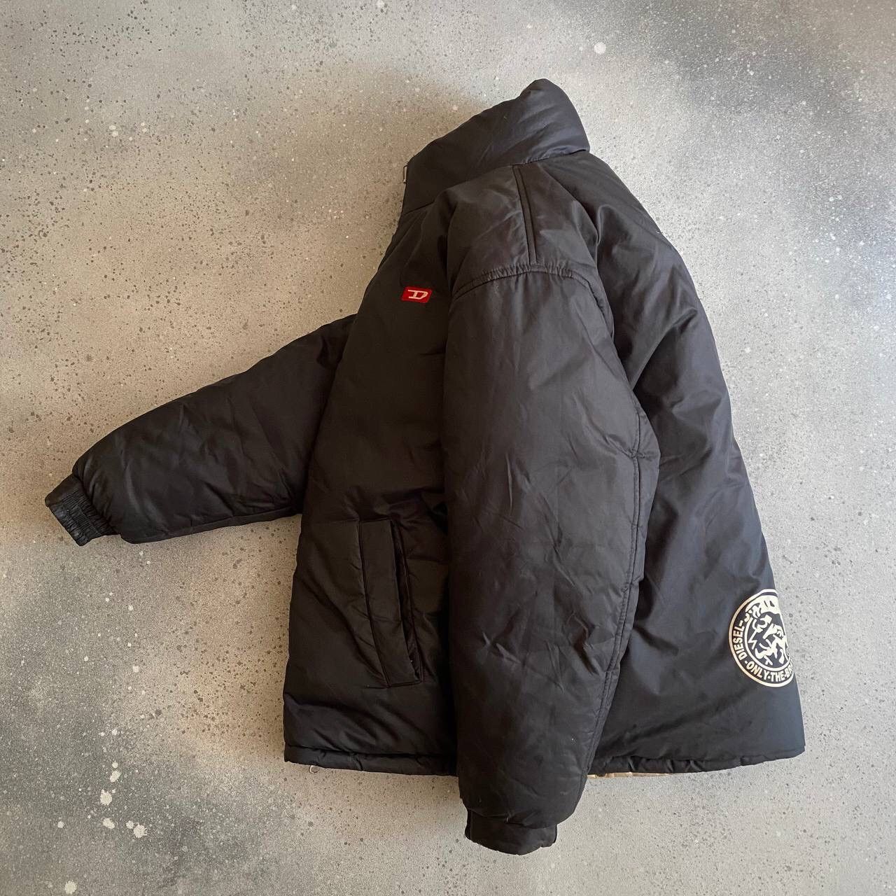 Diesel × Vintage 90s Diesel «Sub Zero» Vintage Reversible Down Puffer Jacket Size US M / EU 48-50 / 2 - 2 Thumbnail