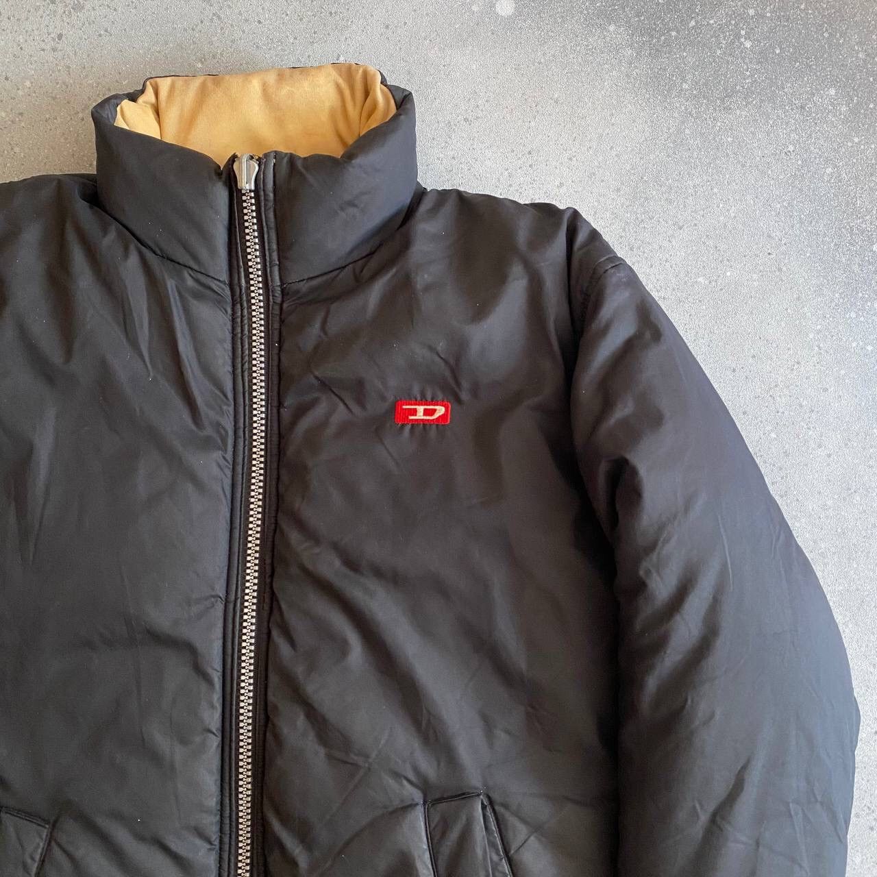 Diesel × Vintage 90s Diesel «Sub Zero» Vintage Reversible Down Puffer Jacket Size US M / EU 48-50 / 2 - 19 Thumbnail