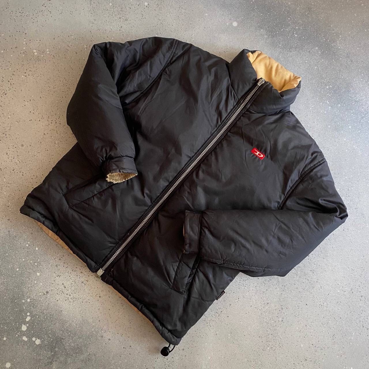Diesel × Vintage 90s Diesel «Sub Zero» Vintage Reversible Down Puffer Jacket Size US M / EU 48-50 / 2 - 16 Thumbnail