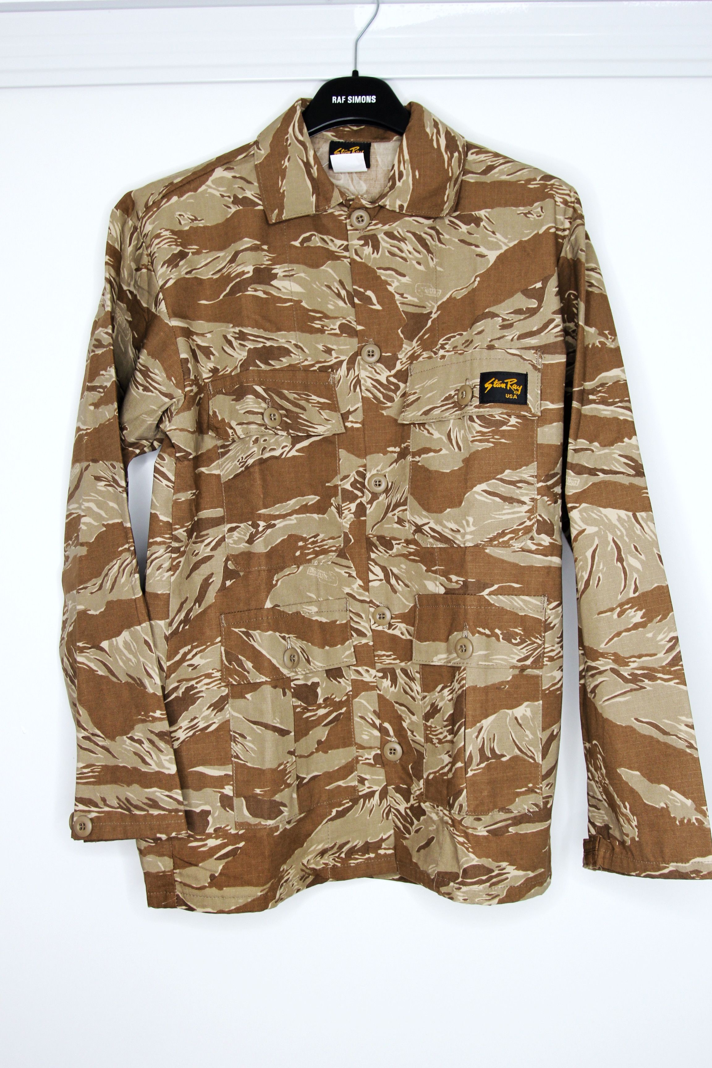 Stan Ray BNWT SS21 STAN RAY MADE IN USA CAMO SHIRT S Size US S / EU 44-46 / 1 - 2 Thumbnail
