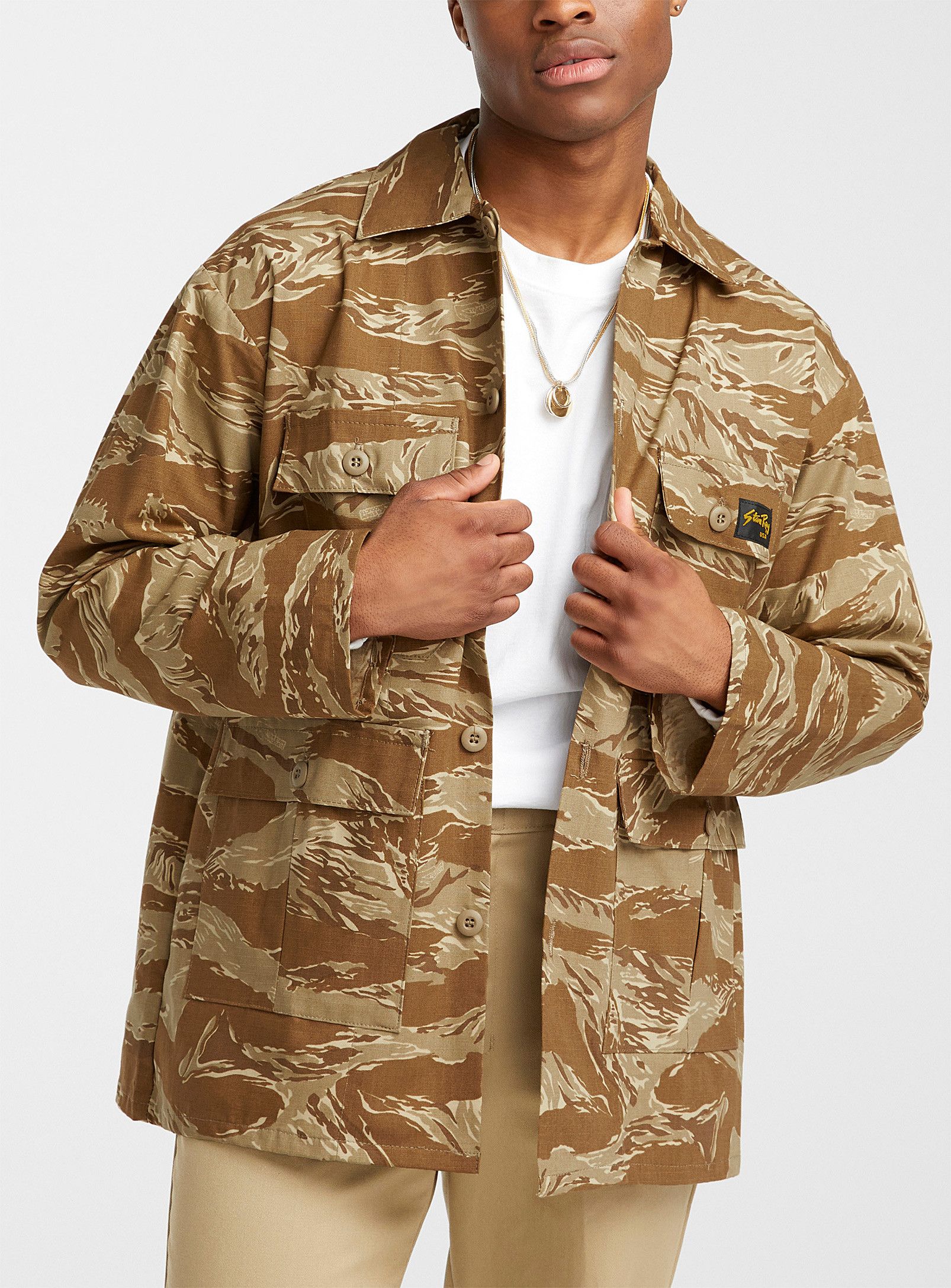Stan Ray BNWT SS21 STAN RAY MADE IN USA CAMO SHIRT S Size US S / EU 44-46 / 1 - 1 Thumbnail