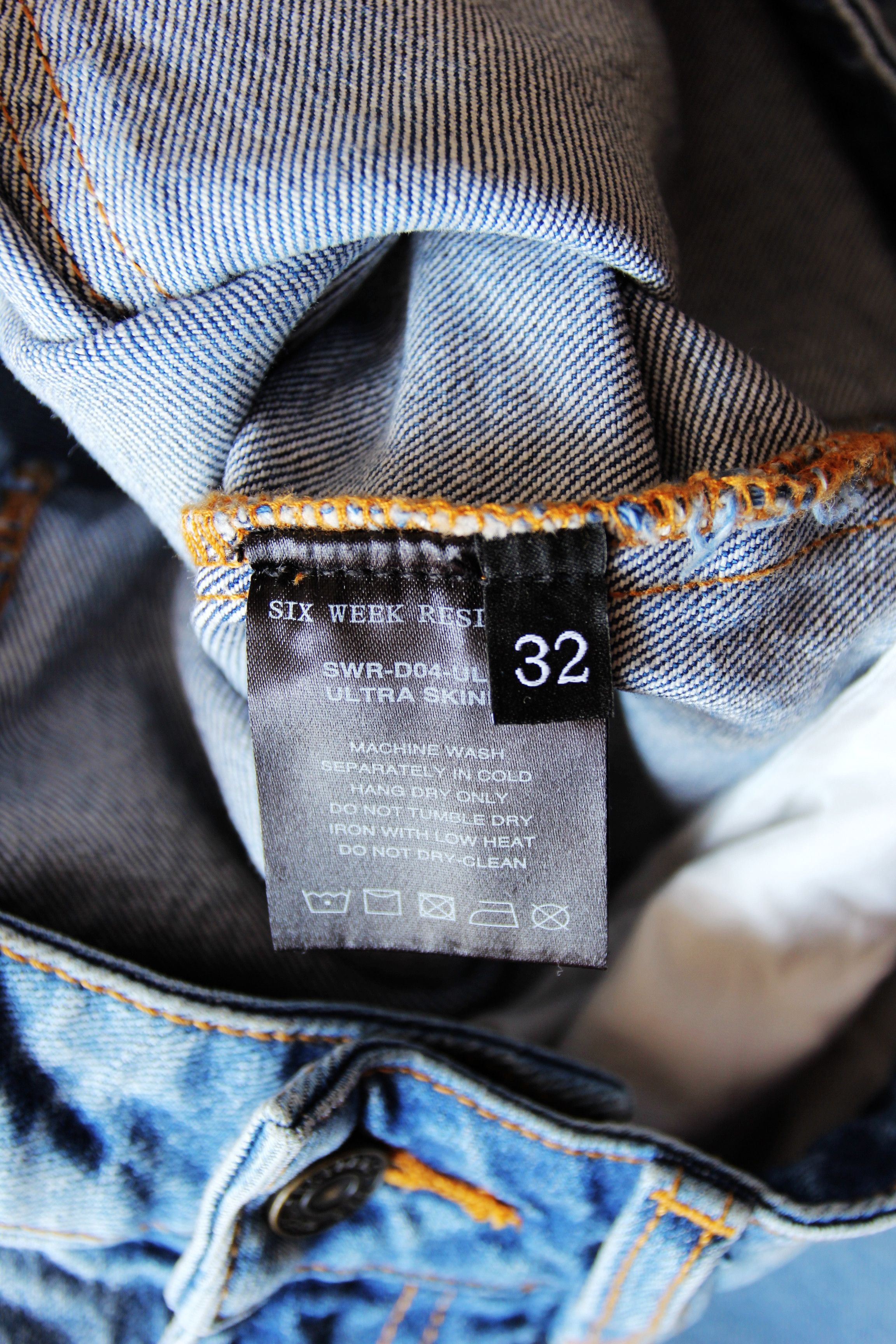 Other BNWT SS21 SIX WEEK RESIDENCY ULTRA SKINNY JEANS 32 Size US 32 / EU 48 - 12 Thumbnail