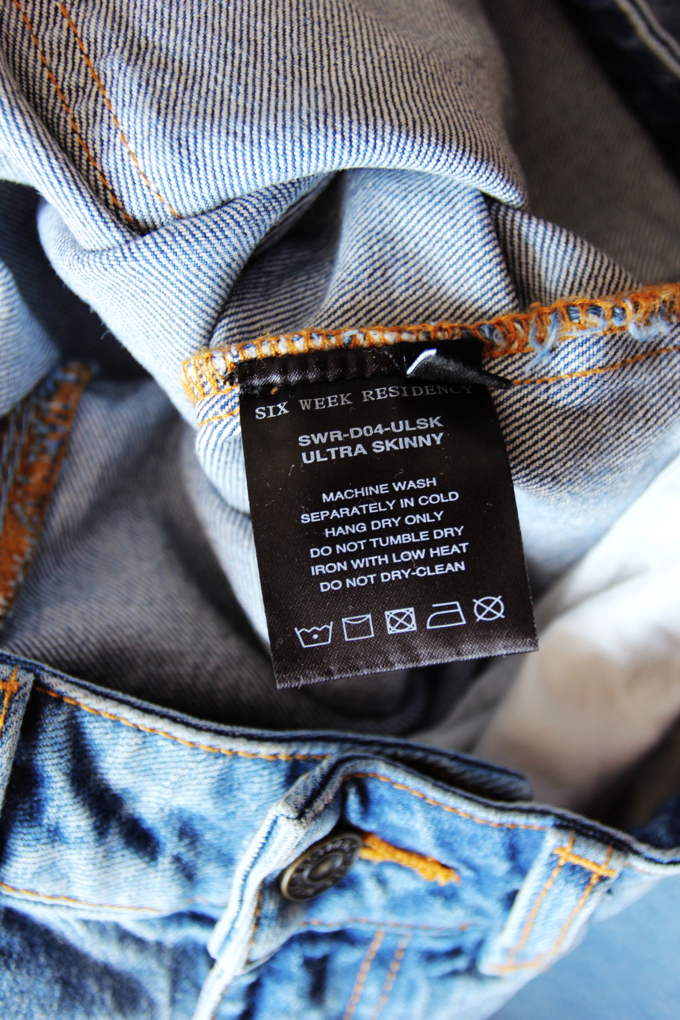 Other BNWT SS21 SIX WEEK RESIDENCY ULTRA SKINNY JEANS 32 Size US 32 / EU 48 - 13 Thumbnail