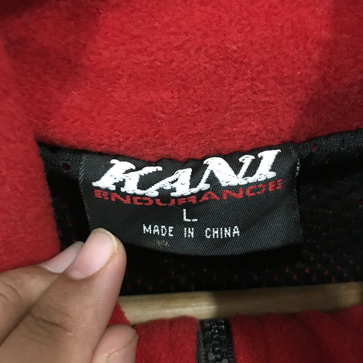 Karl Kani Karl Kani Big Logo Spell Out Fleece Jacket Size US L / EU 52-54 / 3 - 8 Thumbnail