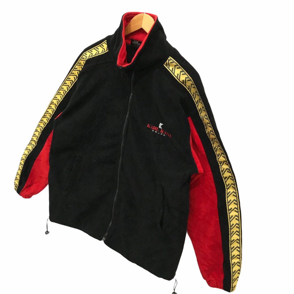 Karl Kani Karl Kani Big Logo Spell Out Fleece Jacket Size US L / EU 52-54 / 3 - 4 Thumbnail