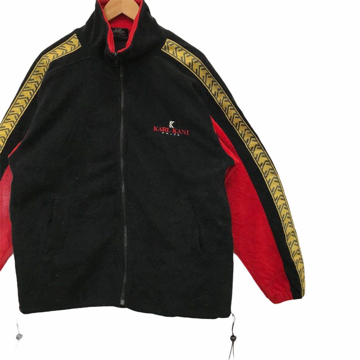 Karl Kani Karl Kani Big Logo Spell Out Fleece Jacket Size US L / EU 52-54 / 3 - 3 Thumbnail