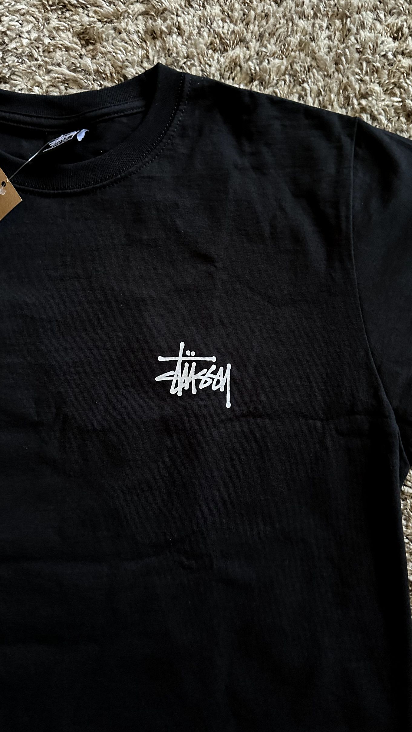 Stussy Melted Tee Black | eBay