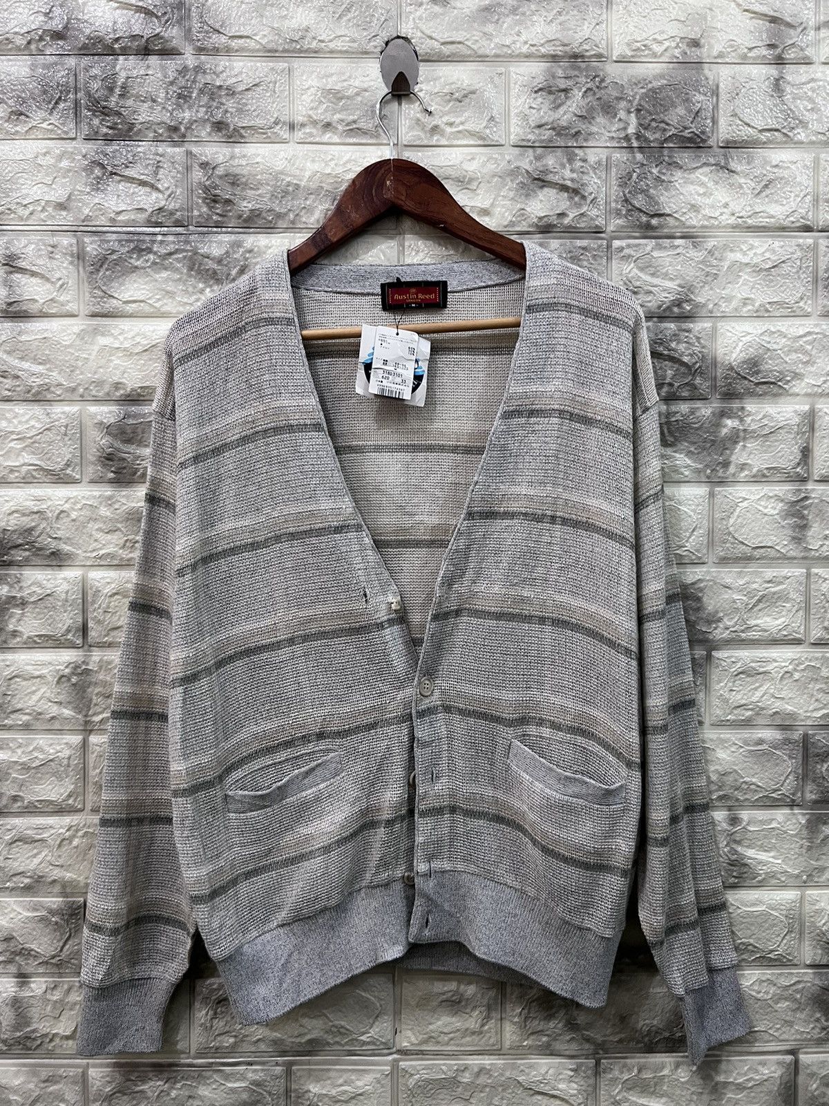 image of Austin Reed London Knit Cardigan, Men's (Size Medium)
